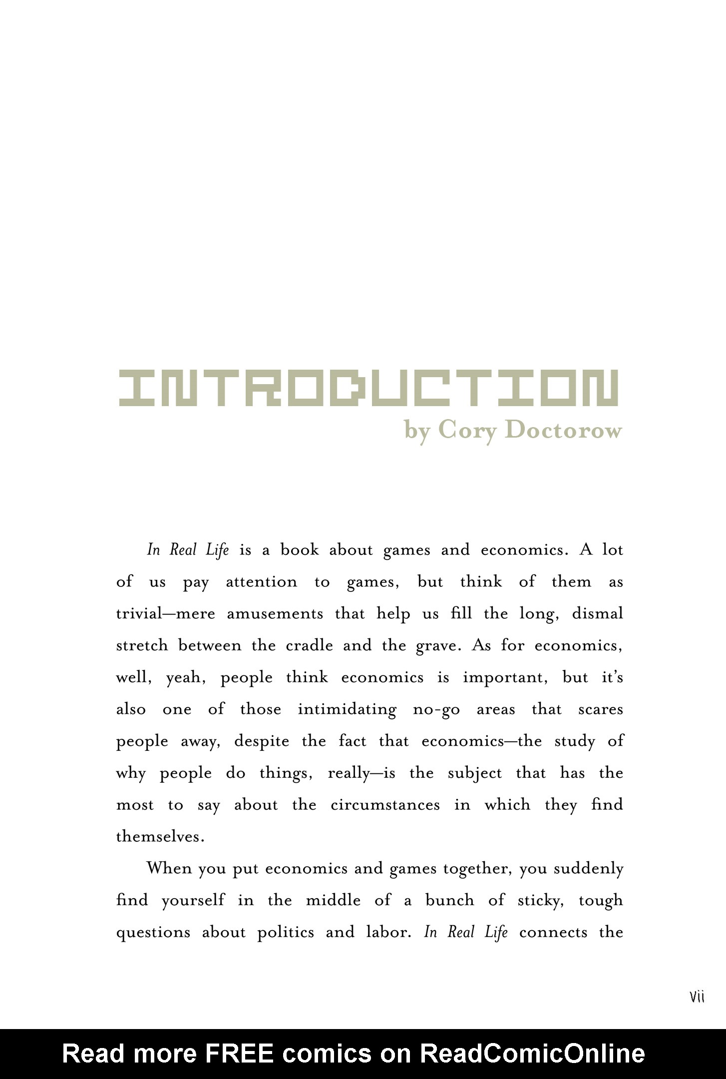 Read online In Real Life comic -  Issue # Full - 6