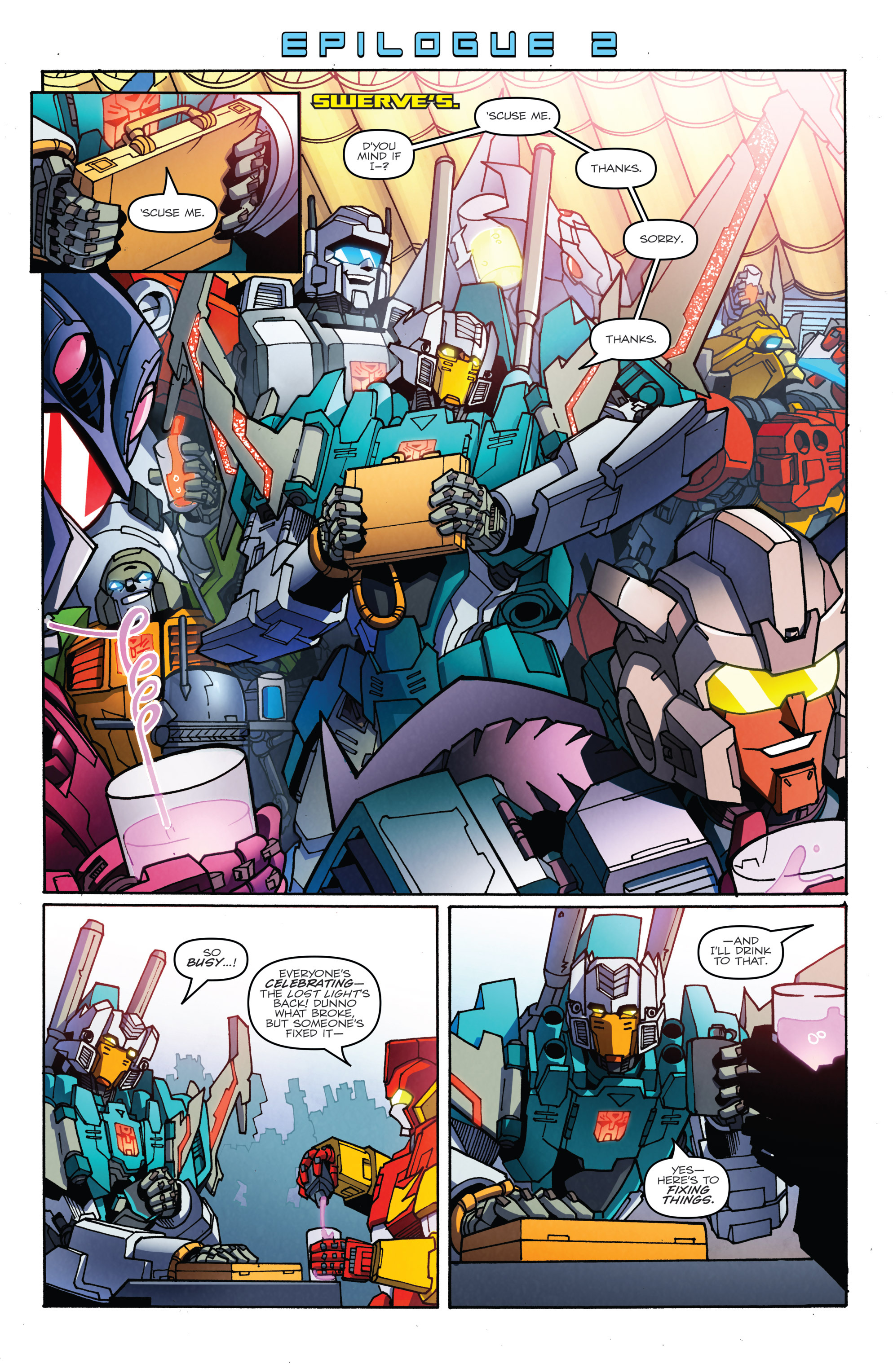 Read online The Transformers: More Than Meets The Eye comic -  Issue #33 - 25