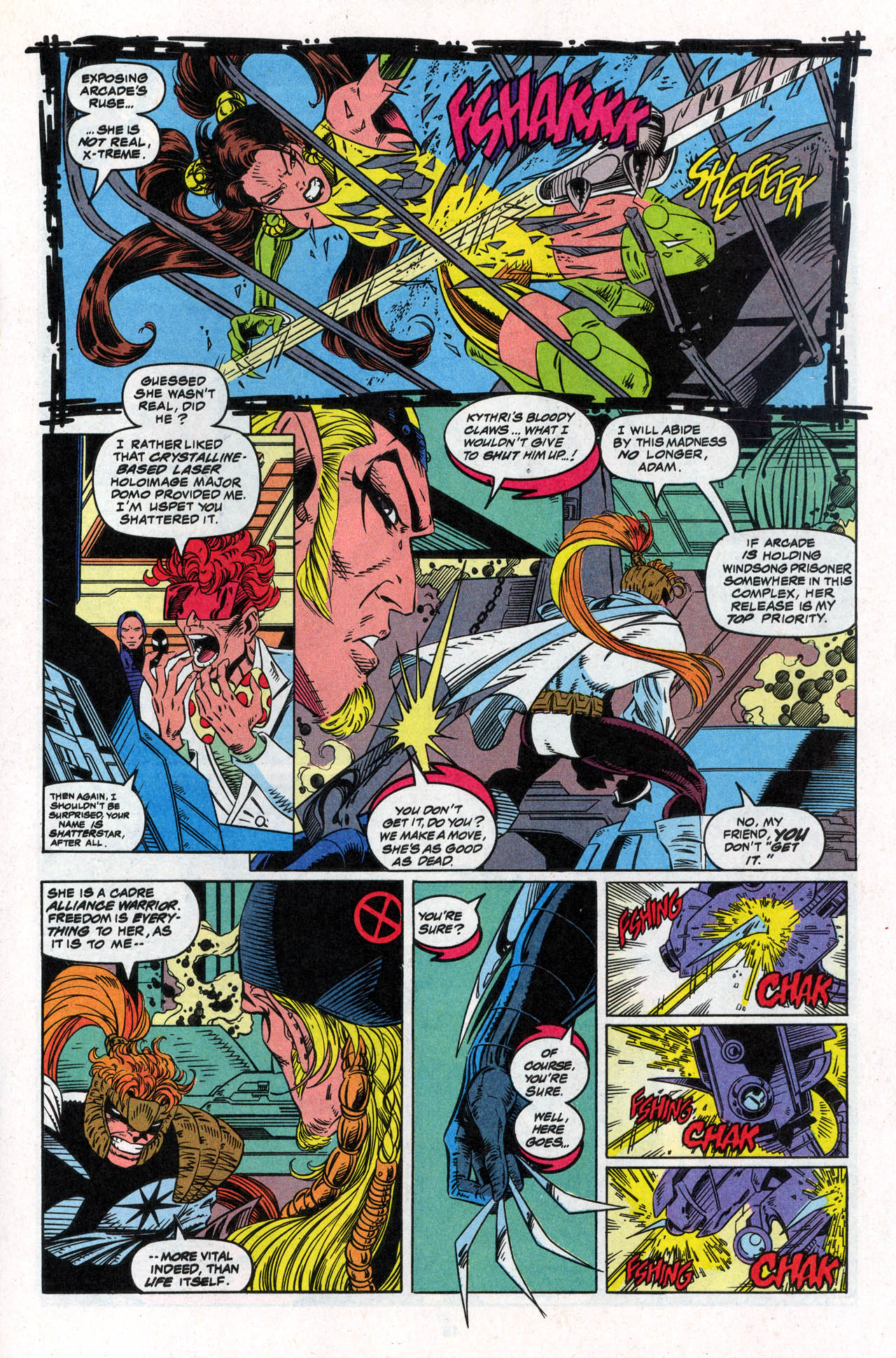 Read online X-Force (1991) comic -  Issue #30 - 18