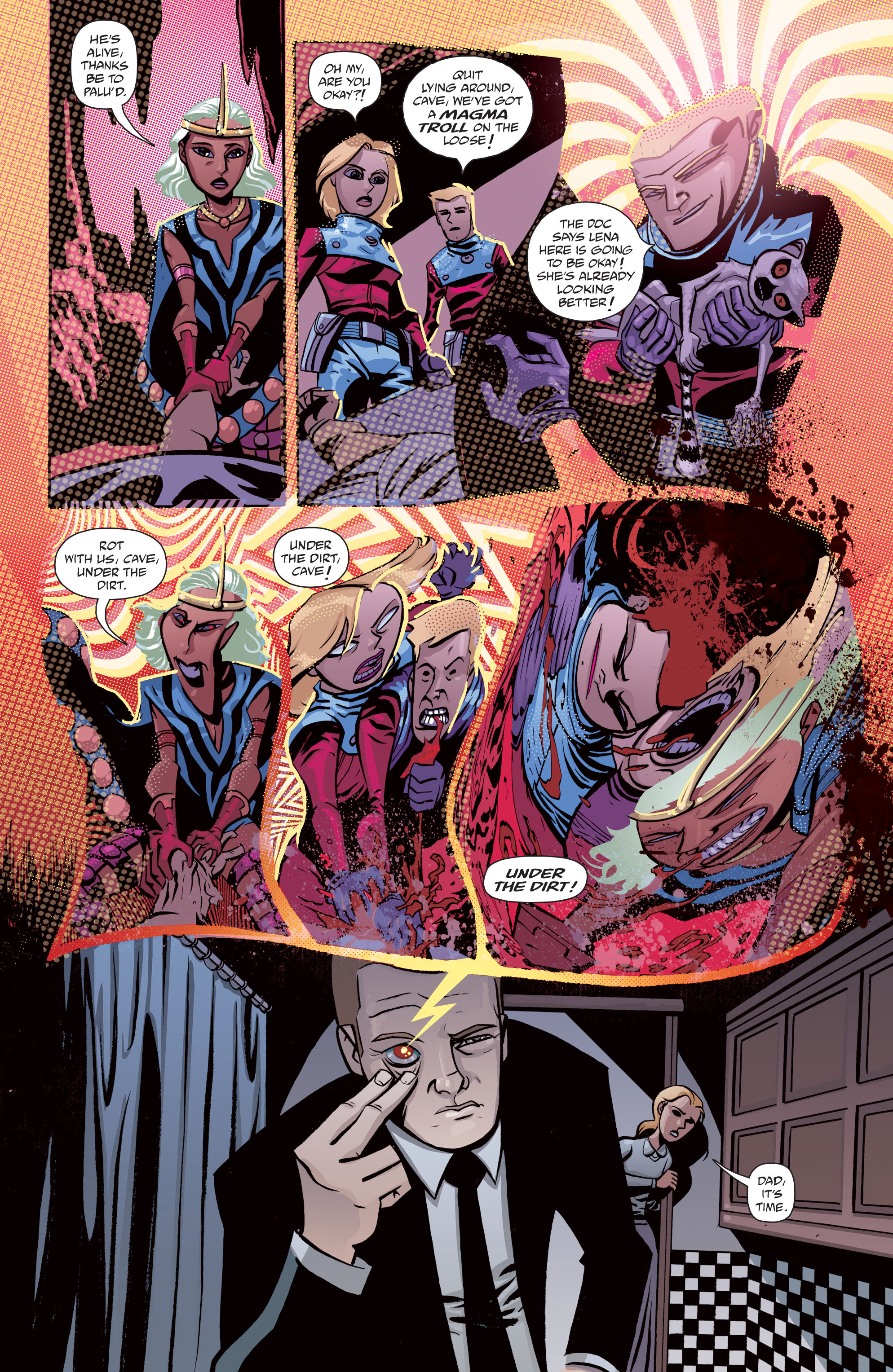 Read online Cave Carson Has a Cybernetic Eye comic -  Issue #1 - 5