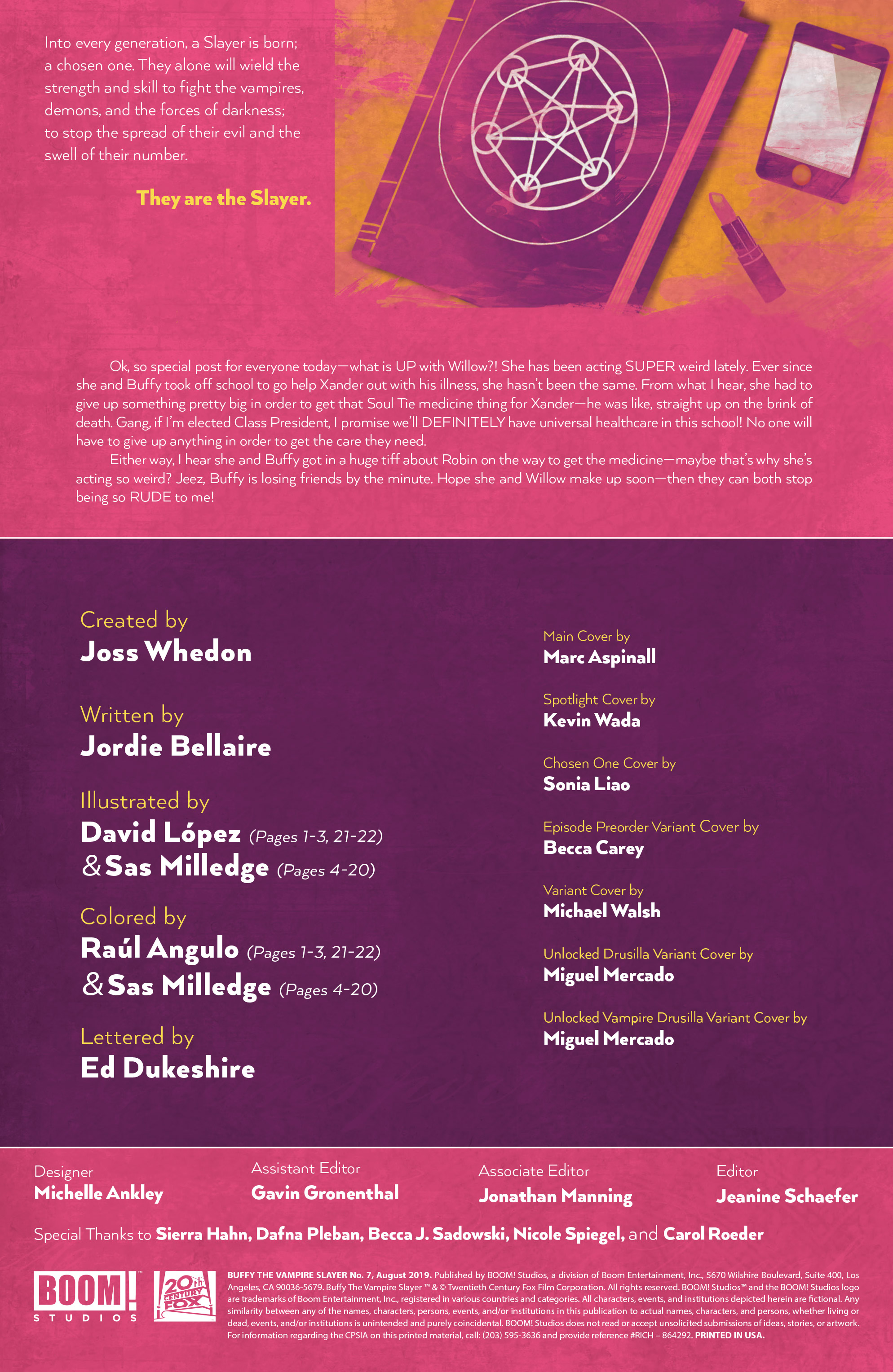 Read online Buffy the Vampire Slayer comic -  Issue #7 - 2