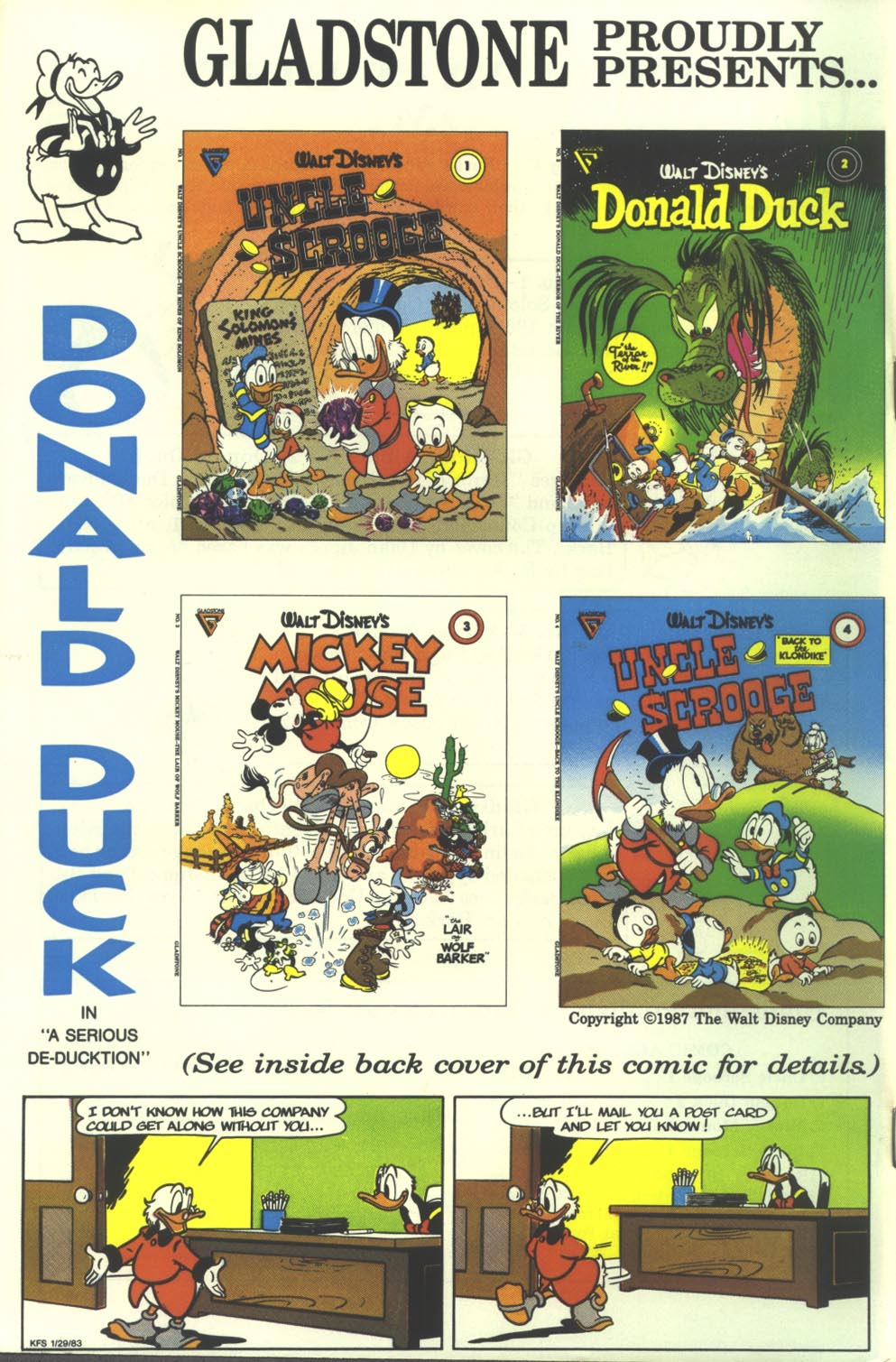 Read online Walt Disney's Comics and Stories comic -  Issue #526 - 36