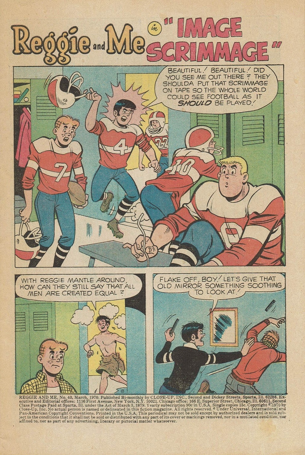 Read online Reggie and Me (1966) comic -  Issue #40 - 3