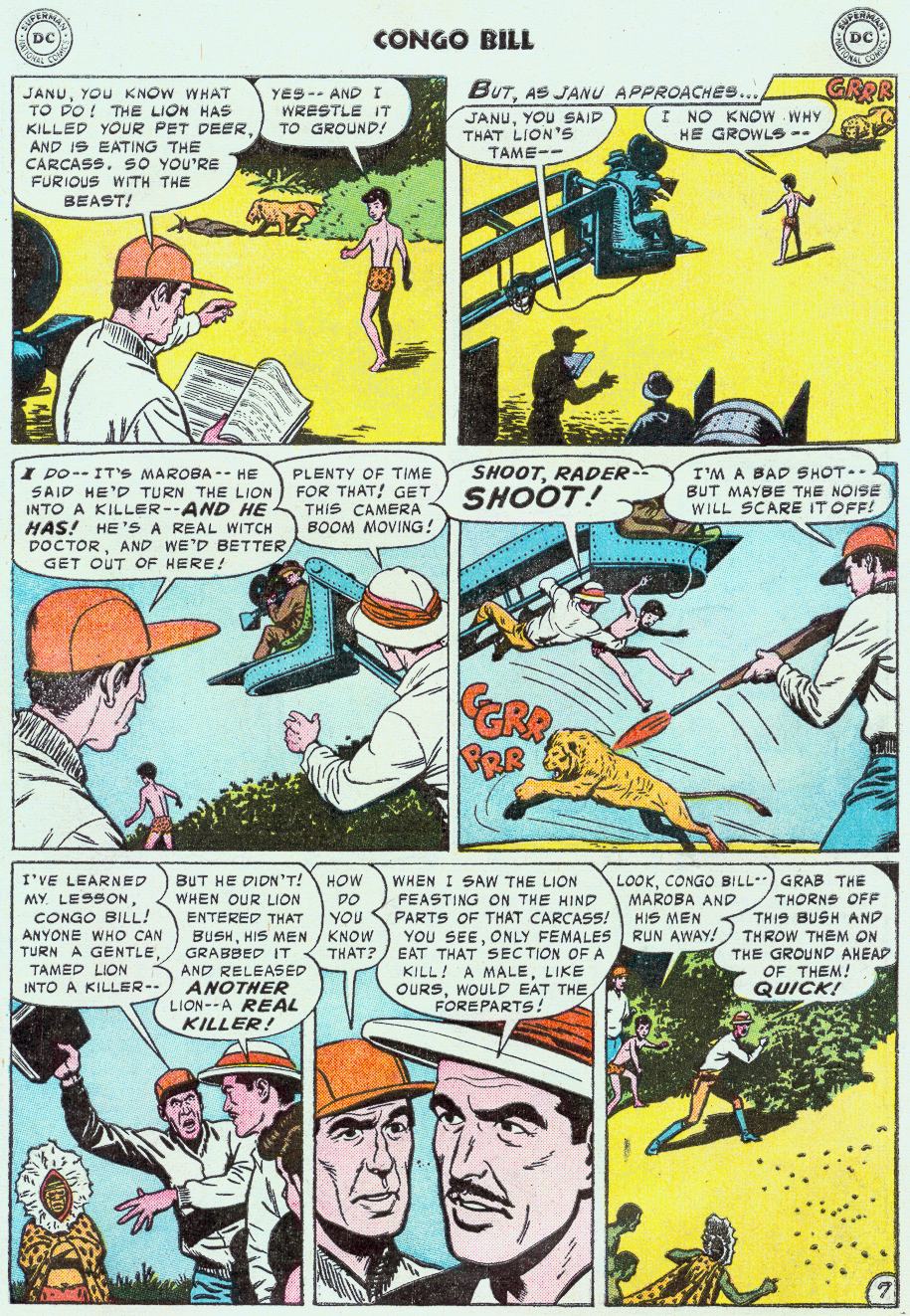 Read online Congo Bill comic -  Issue #5 - 33