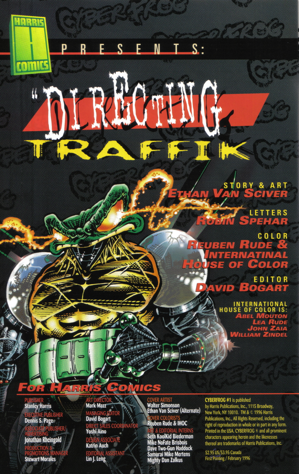 Read online Cyberfrog comic -  Issue #1 - 3