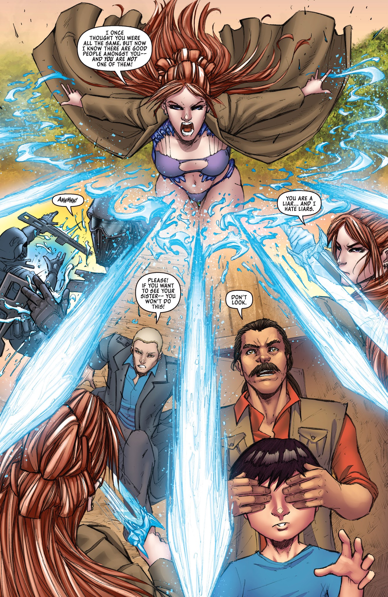 Read online Michael Turner's Fathom: Kiani (2014) comic -  Issue #1 - 21