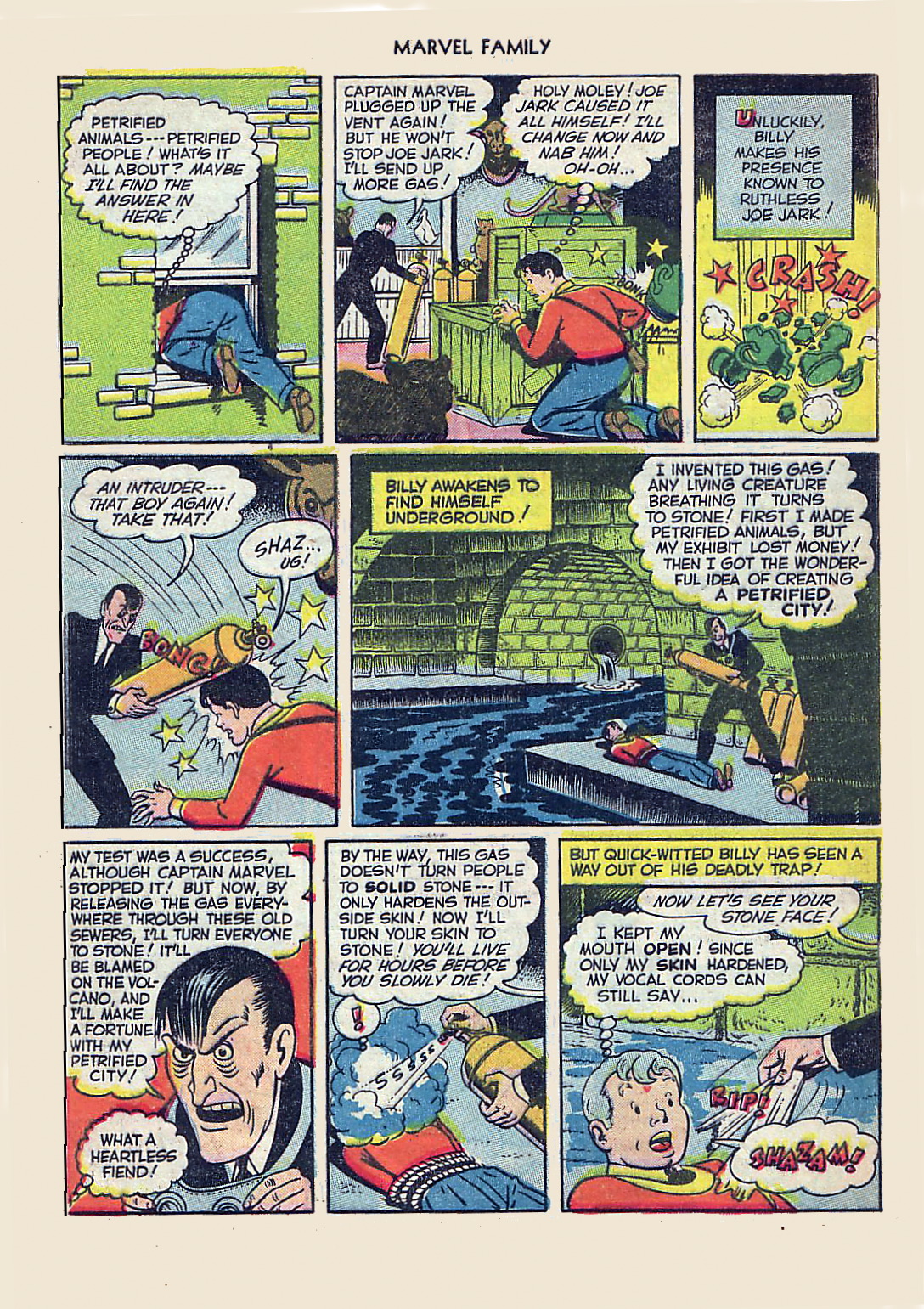 Read online The Marvel Family comic -  Issue #46 - 48