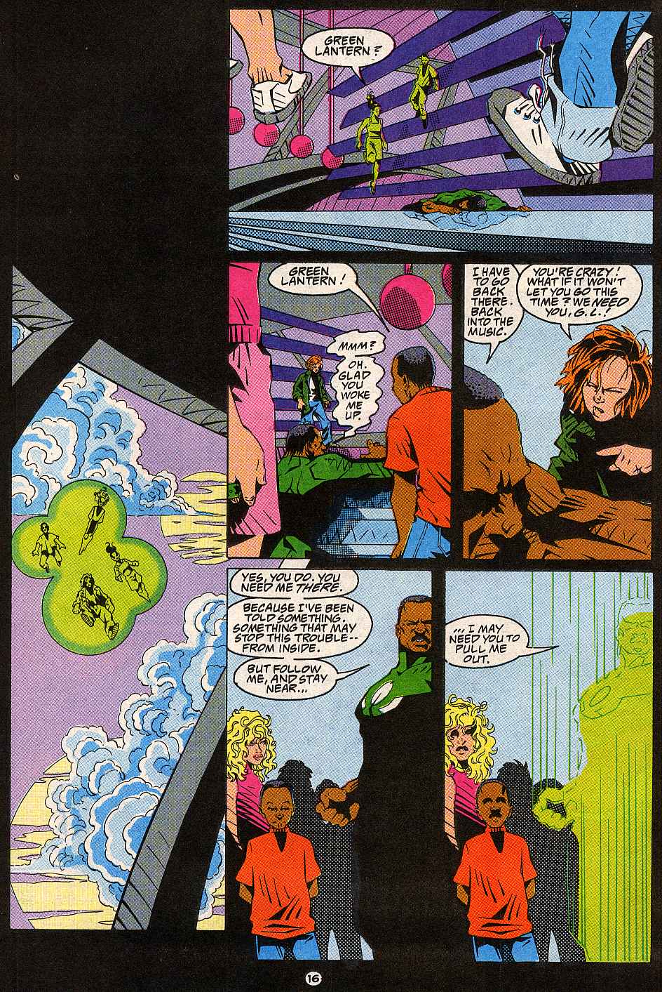 Read online Green Lantern: Mosaic comic -  Issue #7 - 17