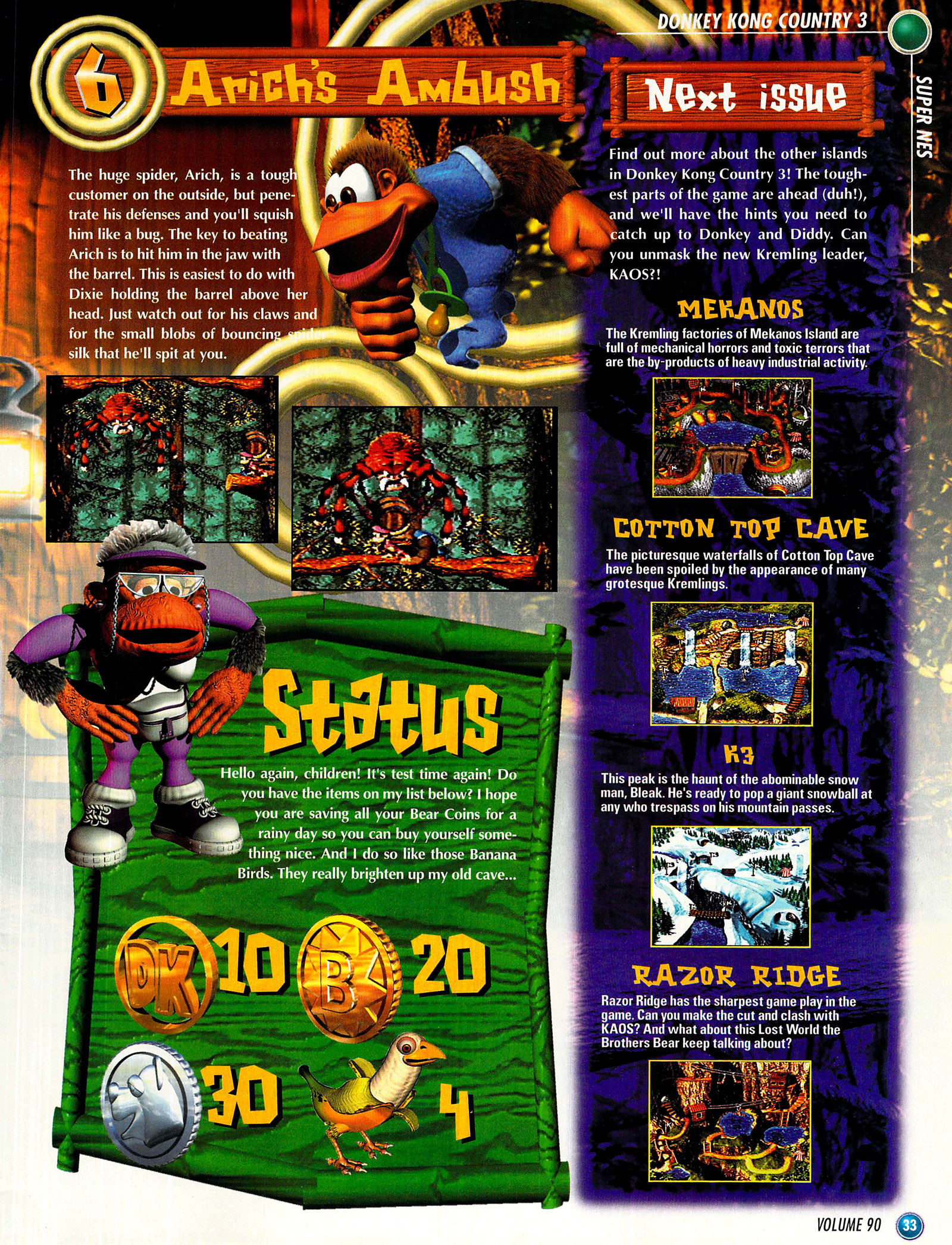 Read online Nintendo Power comic -  Issue #90 - 33