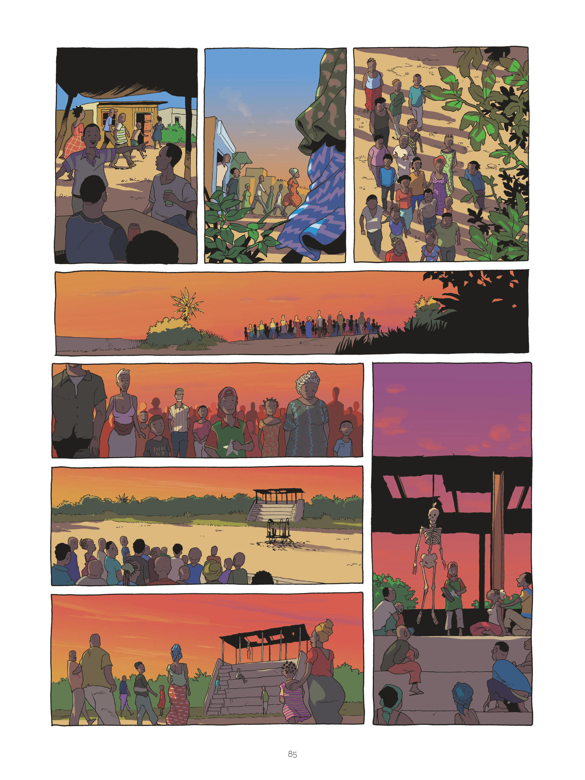 Read online Zidrou-Beuchot's African Trilogy comic -  Issue # TPB 1 - 85