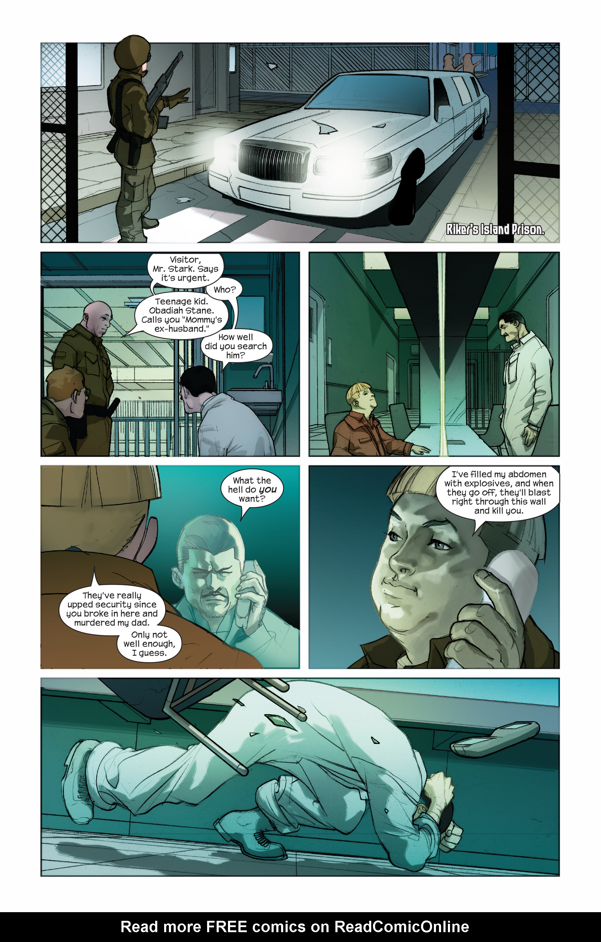 Read online Ultimate Iron Man II comic -  Issue #2 - 12