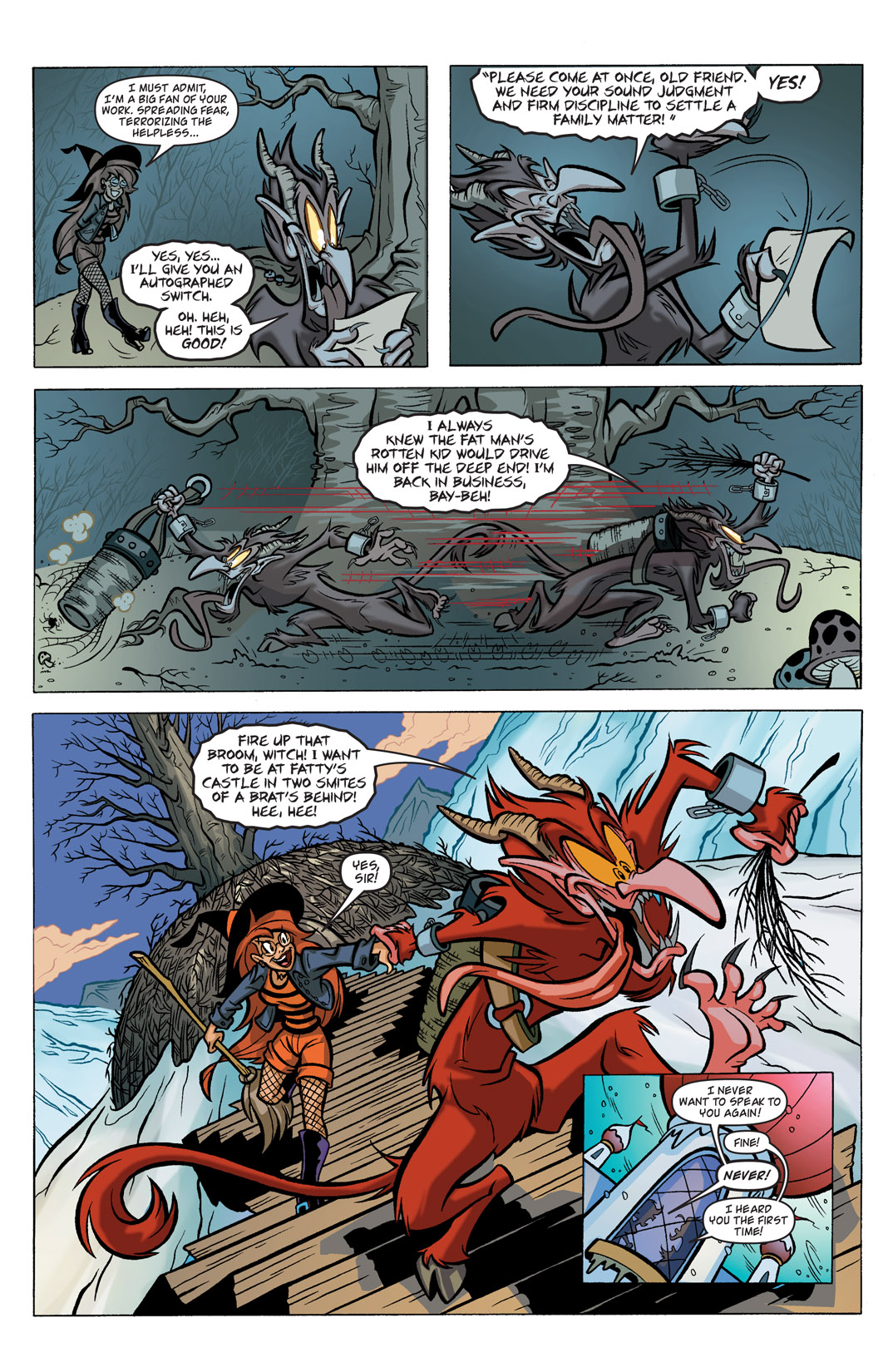 Read online Jingle Belle: Gift-Wrapped comic -  Issue # Full - 8