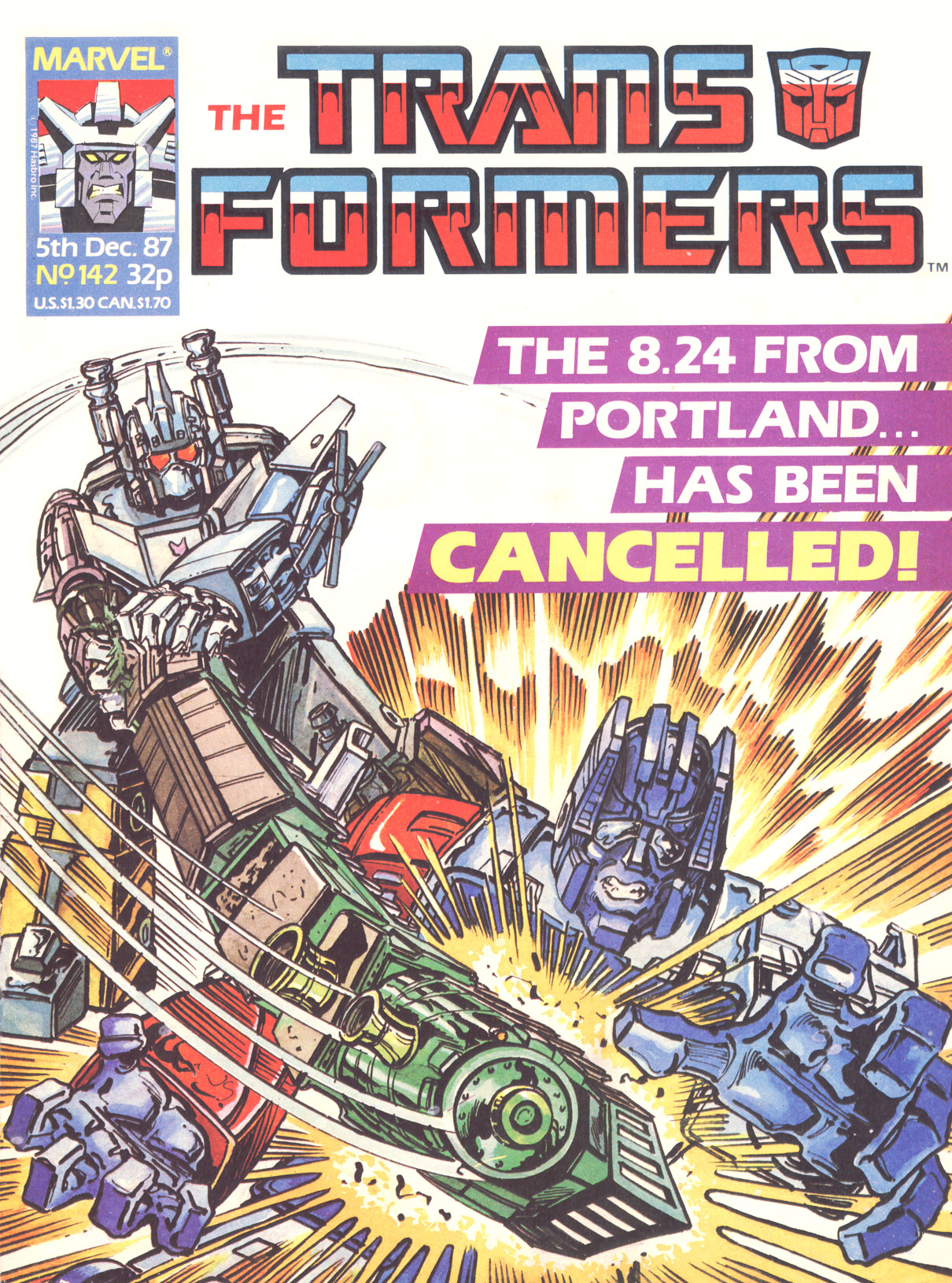 Read online The Transformers (UK) comic -  Issue #142 - 1