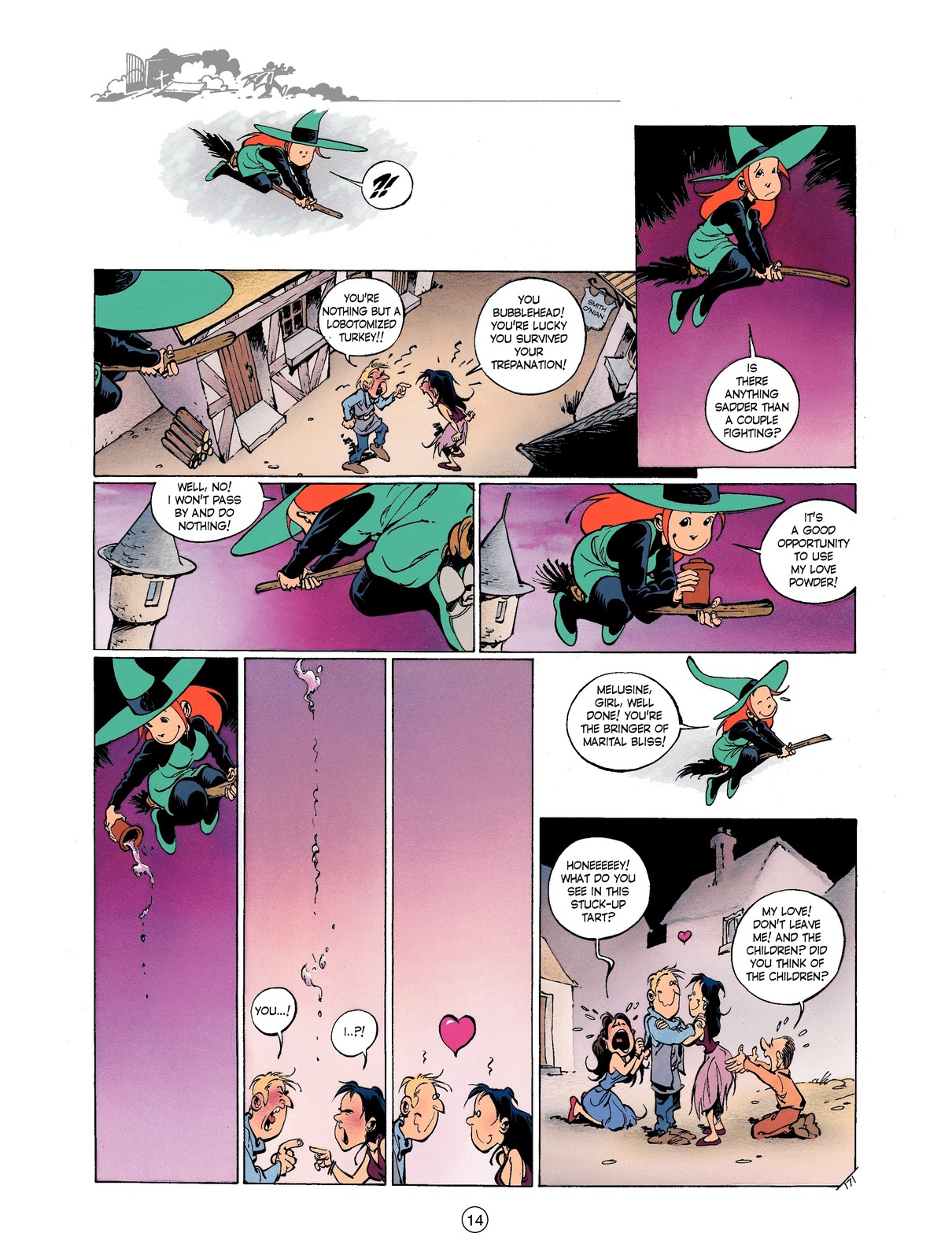 Read online Mélusine (1995) comic -  Issue #5 - 14