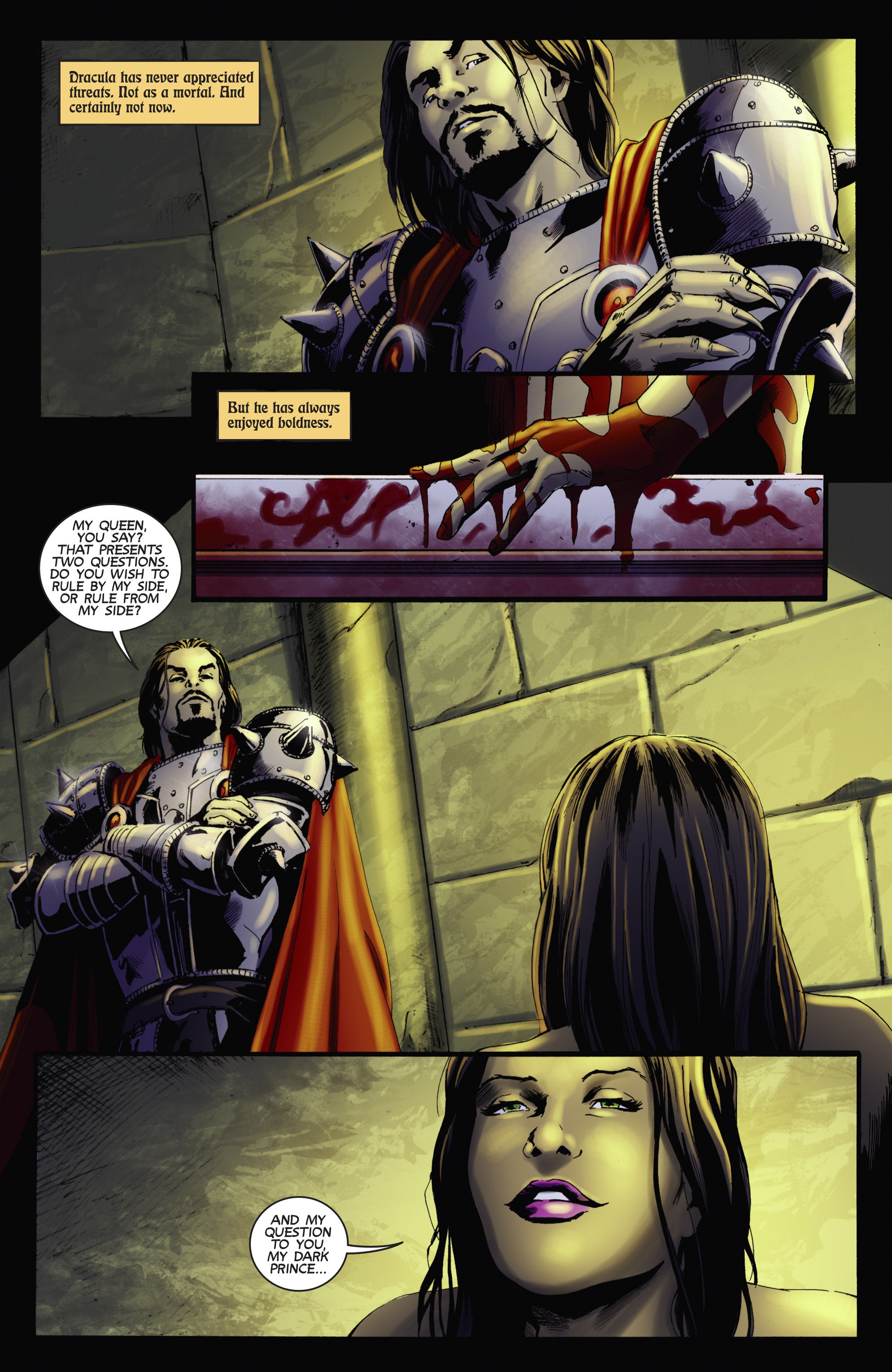 Read online Blood Queen Vs. Dracula comic -  Issue #2 - 4