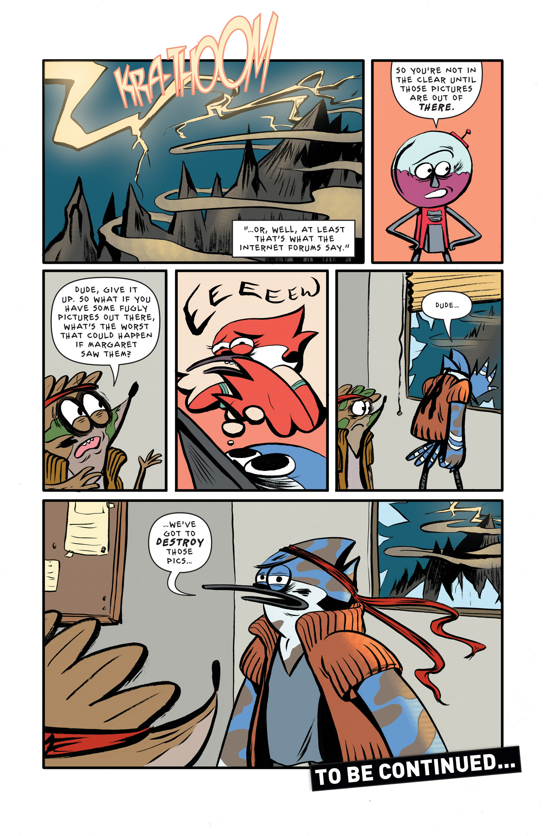 Read online Regular Show comic -  Issue #7 - 21