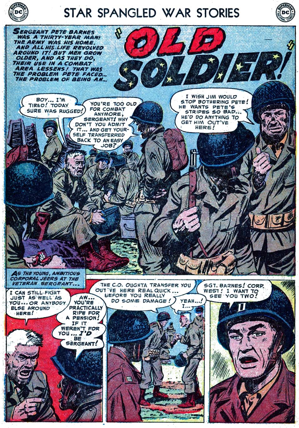 Read online Star Spangled War Stories (1952) comic -  Issue #16 - 11