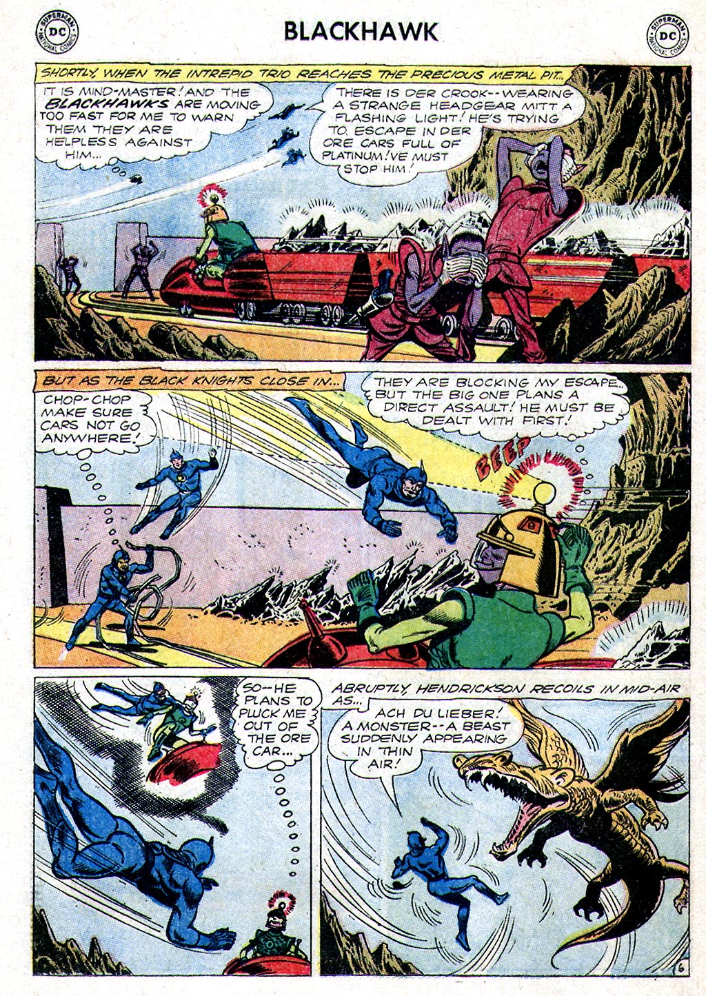 Read online Blackhawk (1957) comic -  Issue #186 - 8