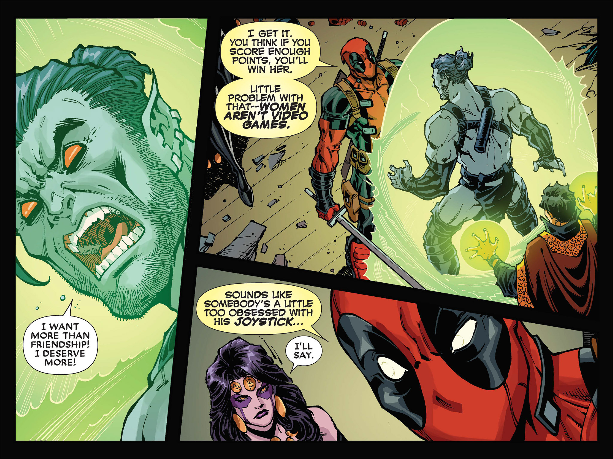 Read online Deadpool: Too Soon? Infinite Comic comic -  Issue #8 - 51