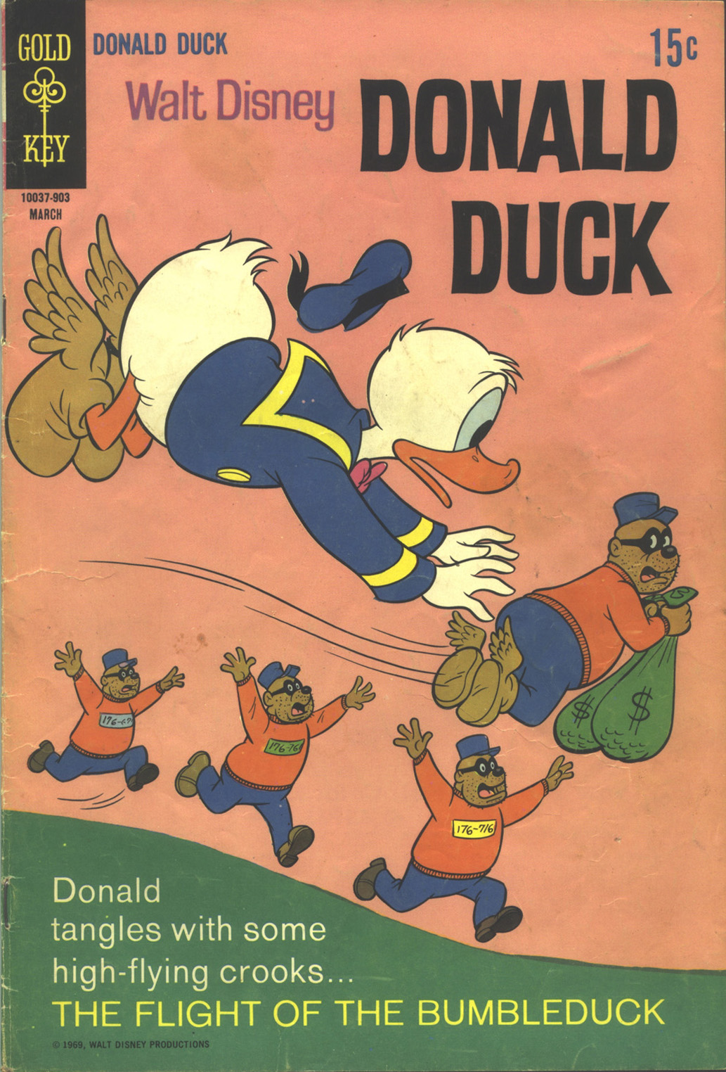 Read online Walt Disney's Donald Duck (1952) comic -  Issue #124 - 1