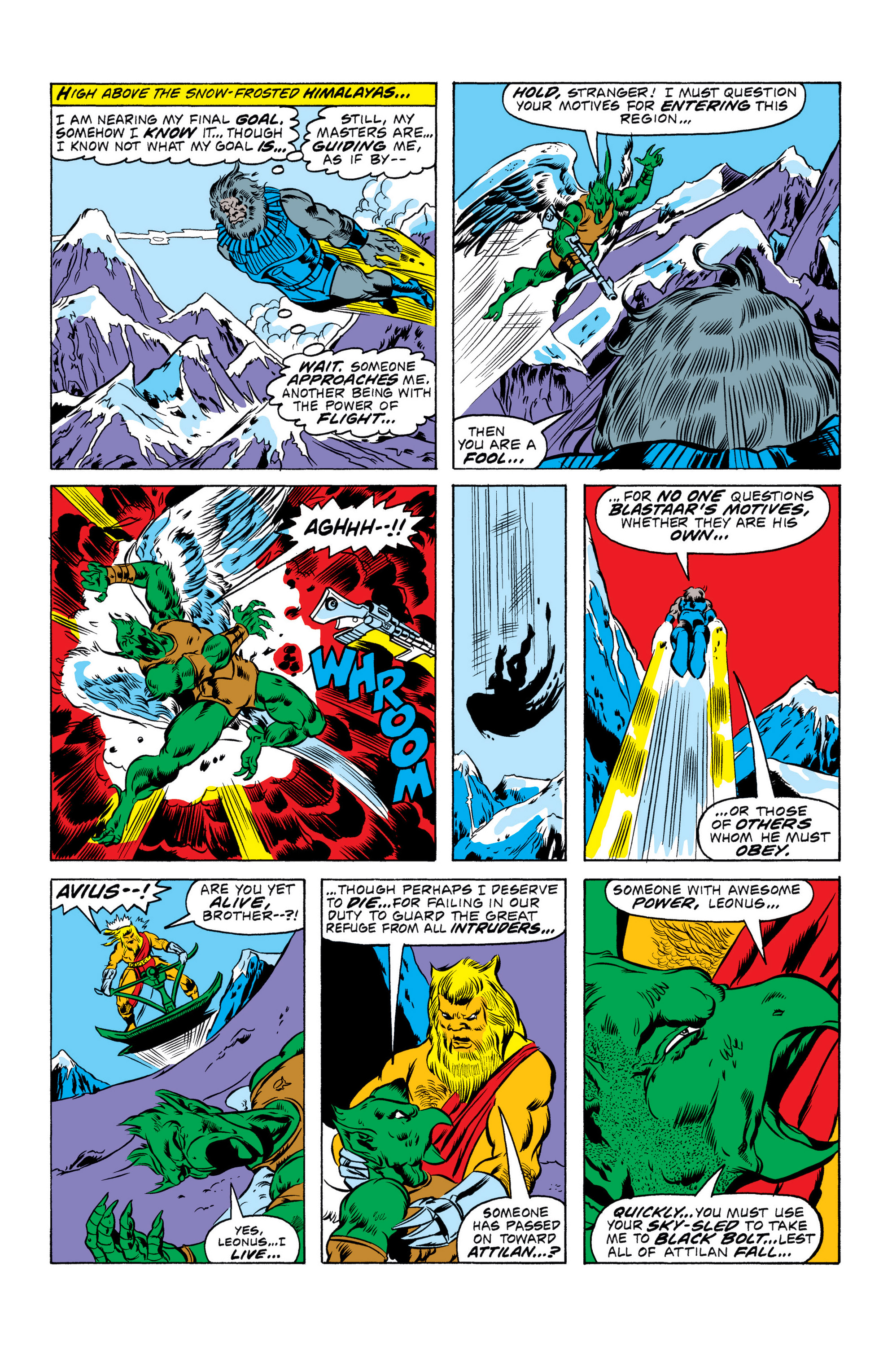 Read online Marvel Masterworks: The Inhumans comic -  Issue # TPB 2 (Part 1) - 17