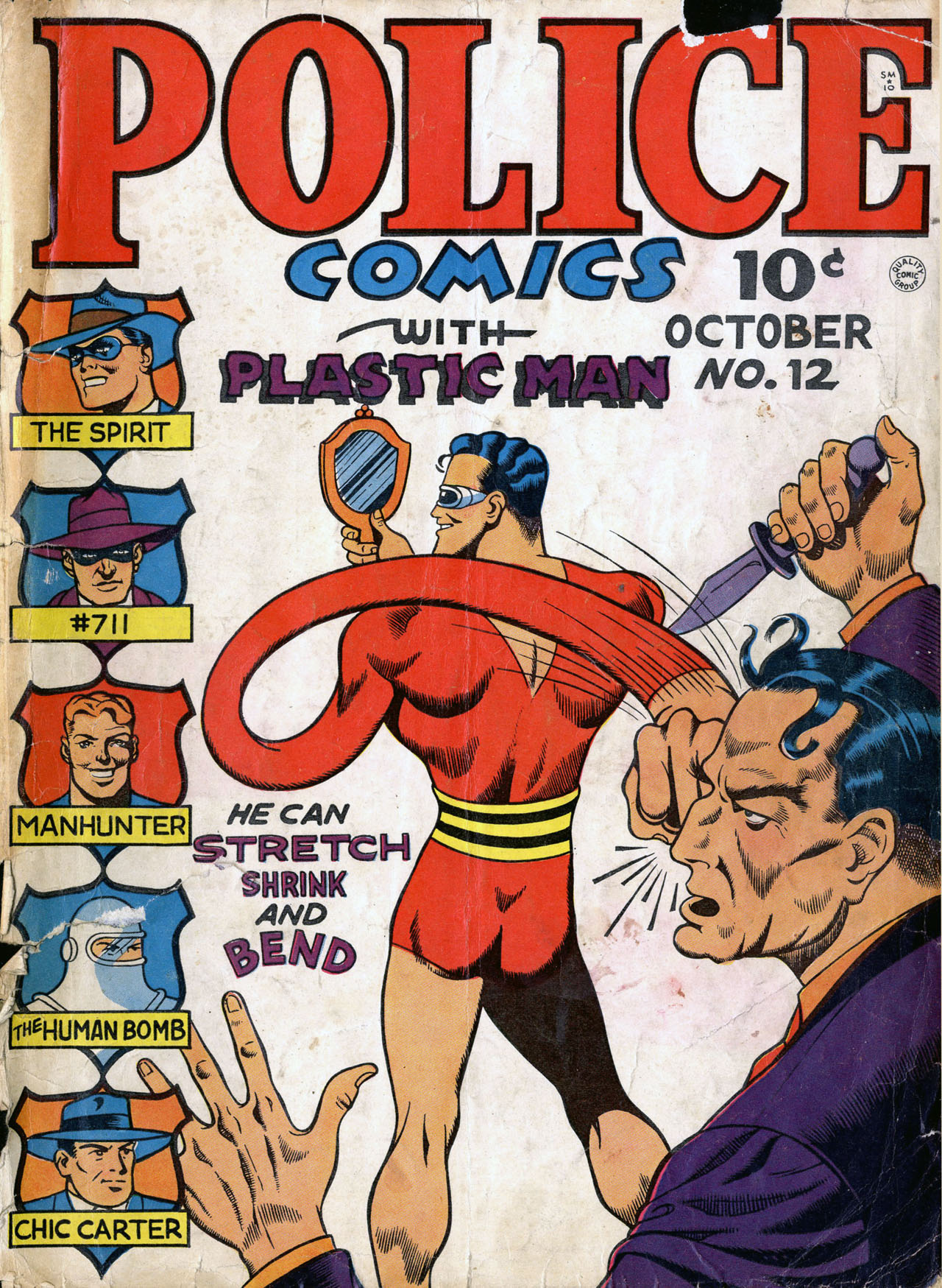 Read online Police Comics comic -  Issue #12 - 1