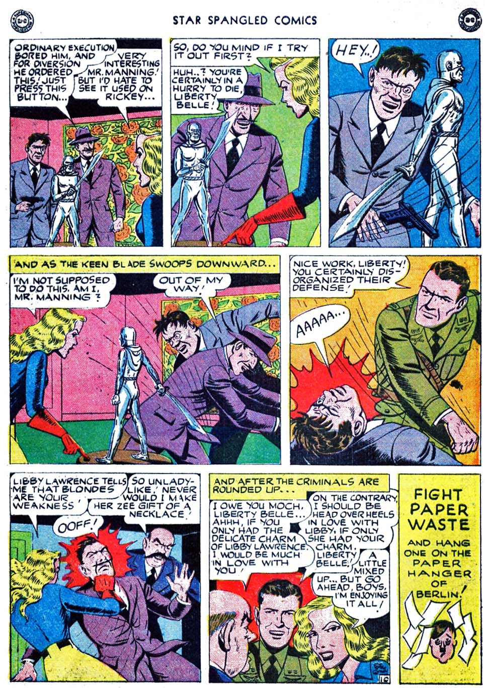Read online Star Spangled Comics comic -  Issue #44 - 49