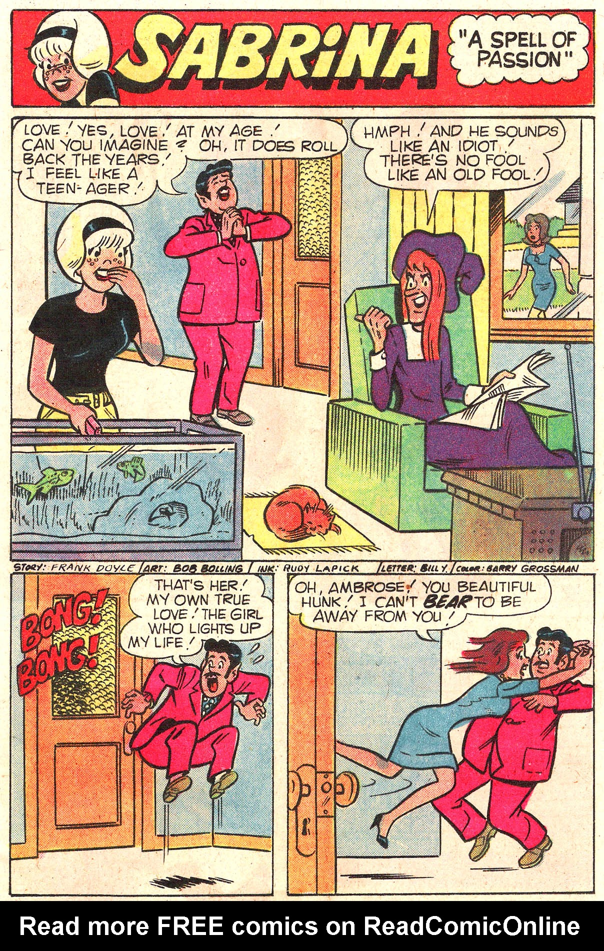 Read online Sabrina The Teenage Witch (1971) comic -  Issue #68 - 13