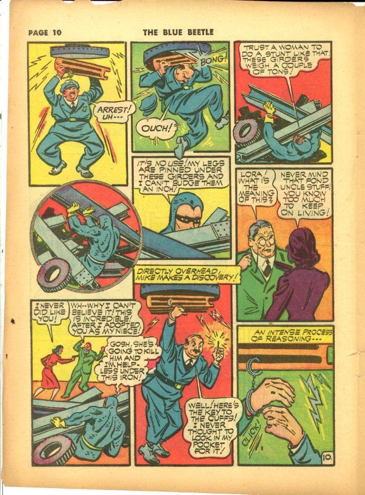 Read online The Blue Beetle comic -  Issue #9 - 12