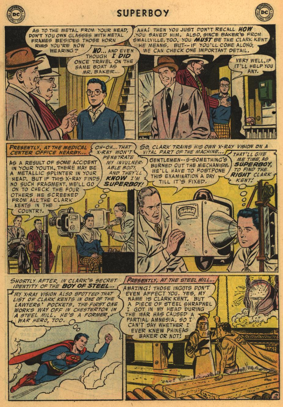 Read online Superboy (1949) comic -  Issue #54 - 13