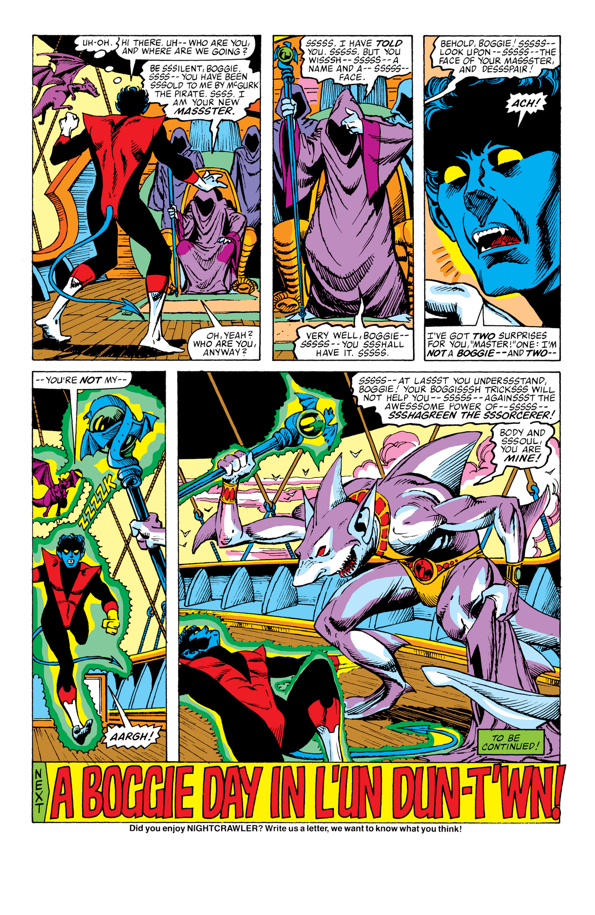 Read online Nightcrawler (1985) comic -  Issue #1 - 24