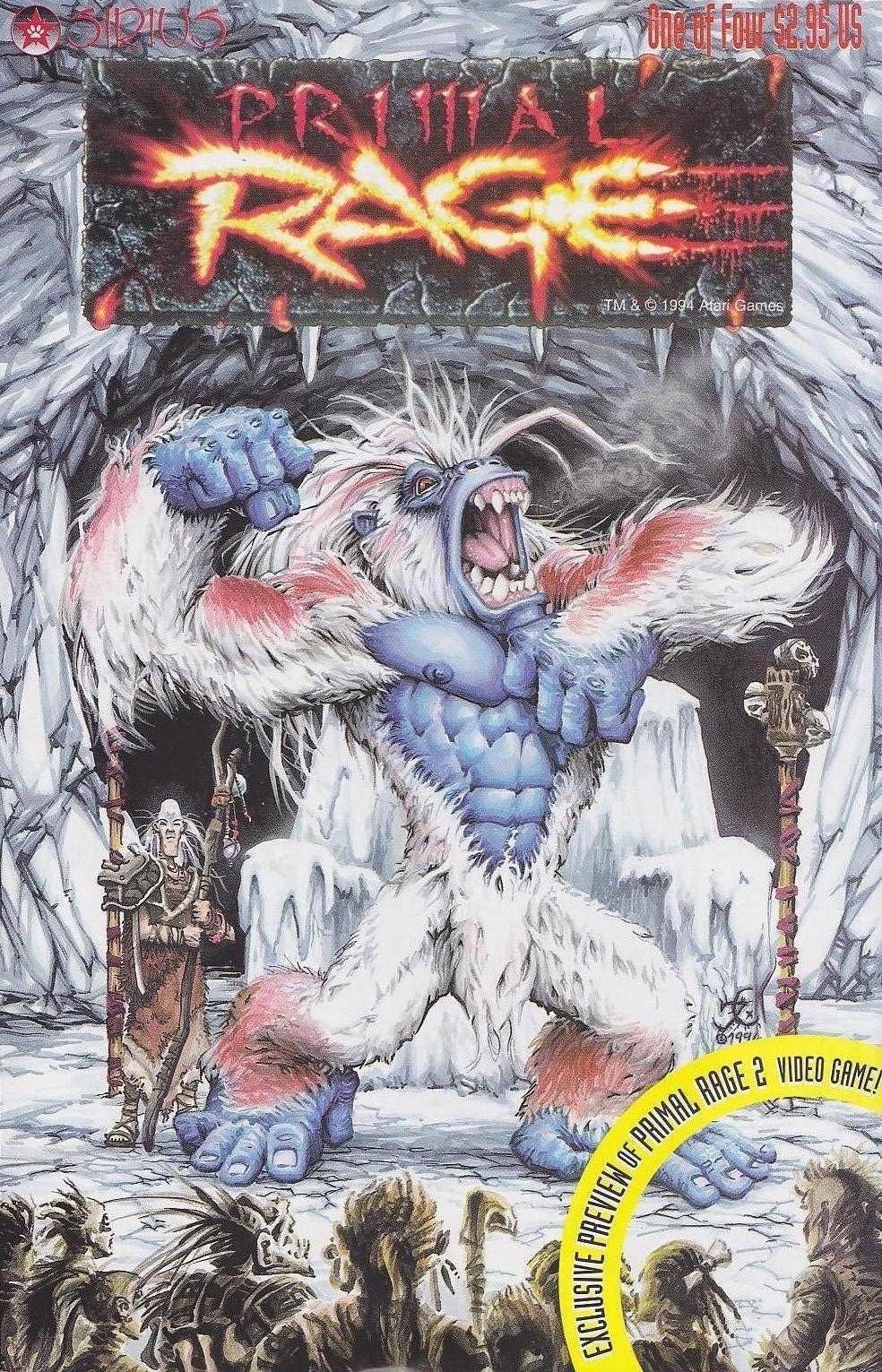 Read online Primal Rage comic -  Issue #1 - 1