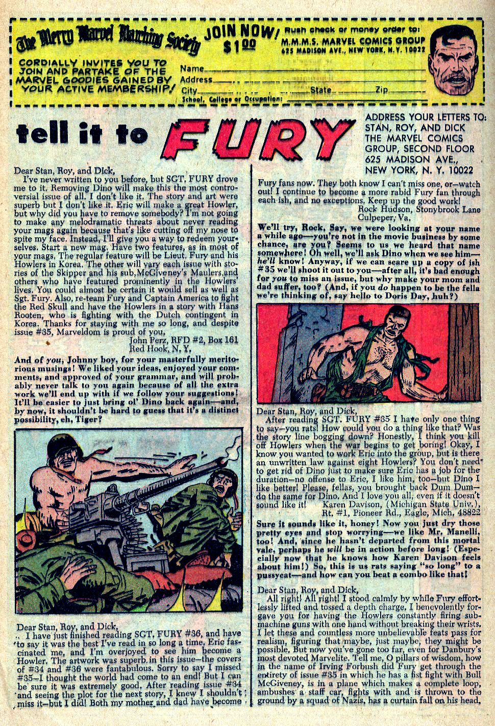 Read online Sgt. Fury comic -  Issue #39 - 32