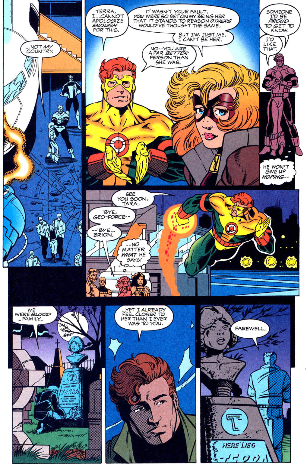 Read online Outsiders (1993) comic -  Issue #17 - 22