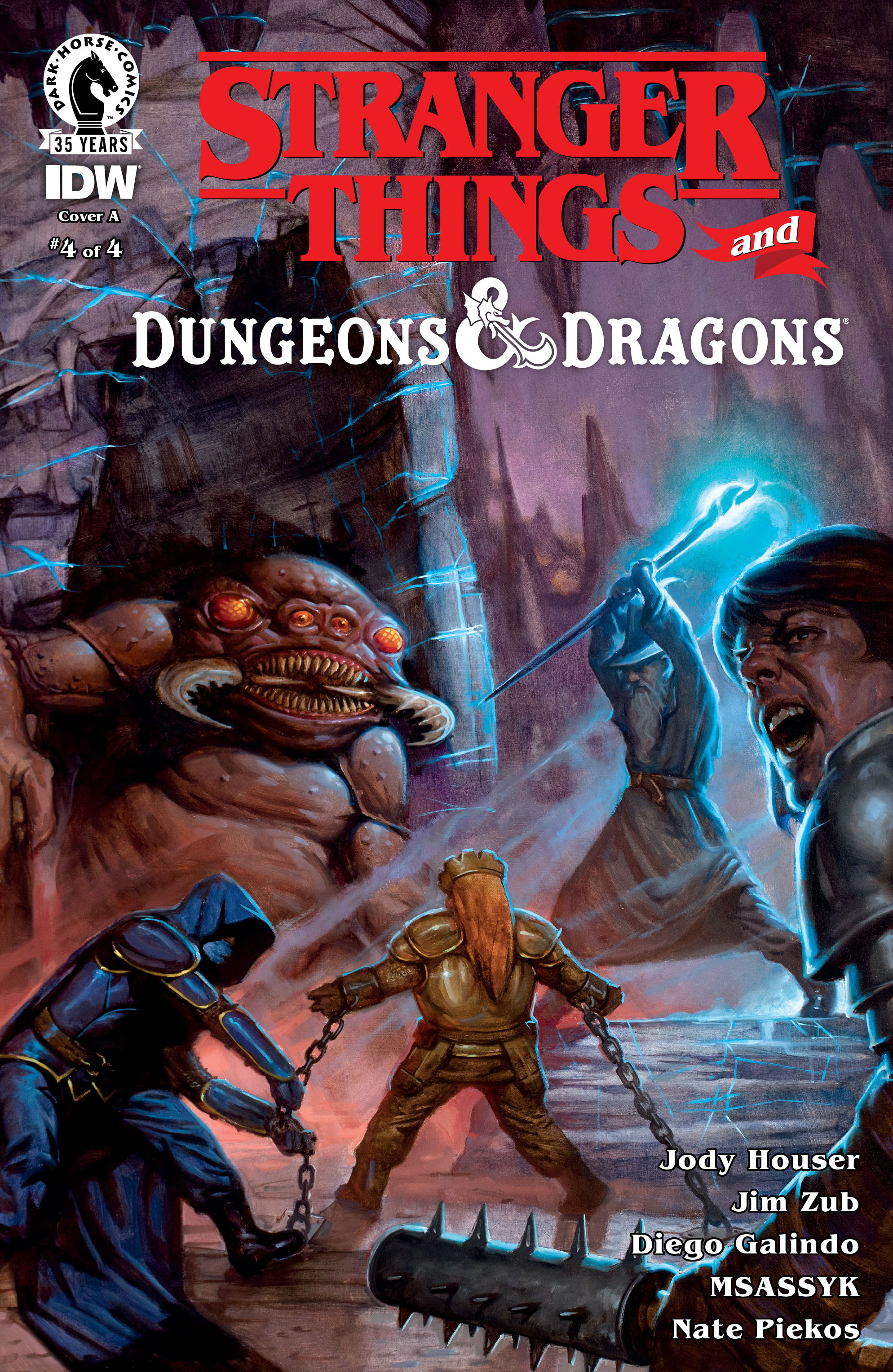 Read online Stranger Things and Dungeons & Dragons comic -  Issue #4 - 1
