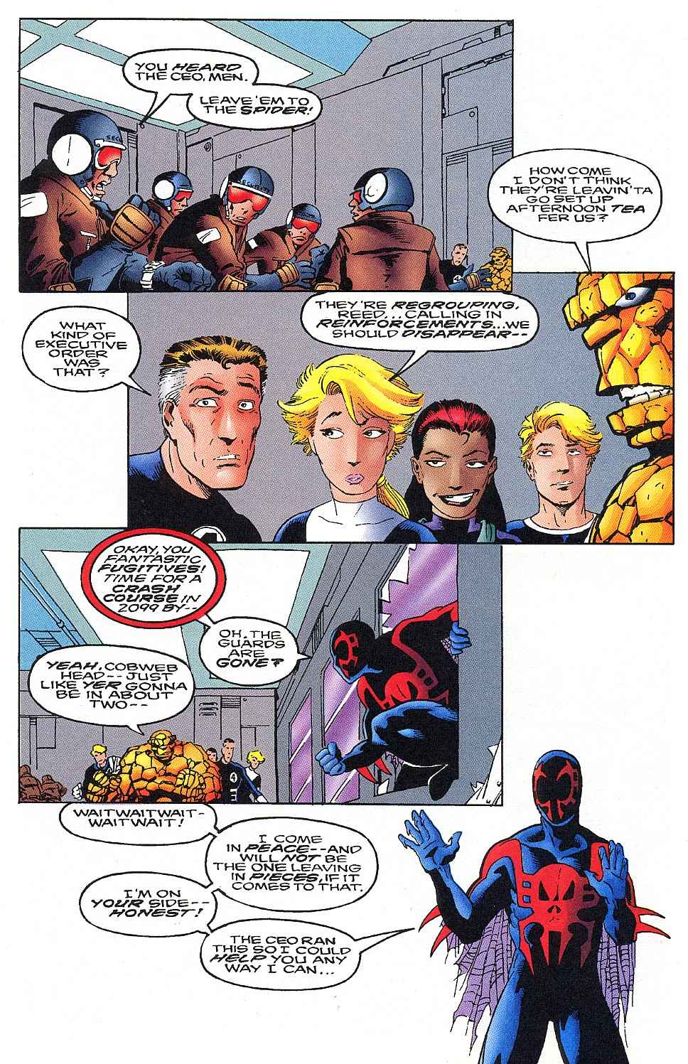 Read online Fantastic Four 2099 comic -  Issue #4 - 17