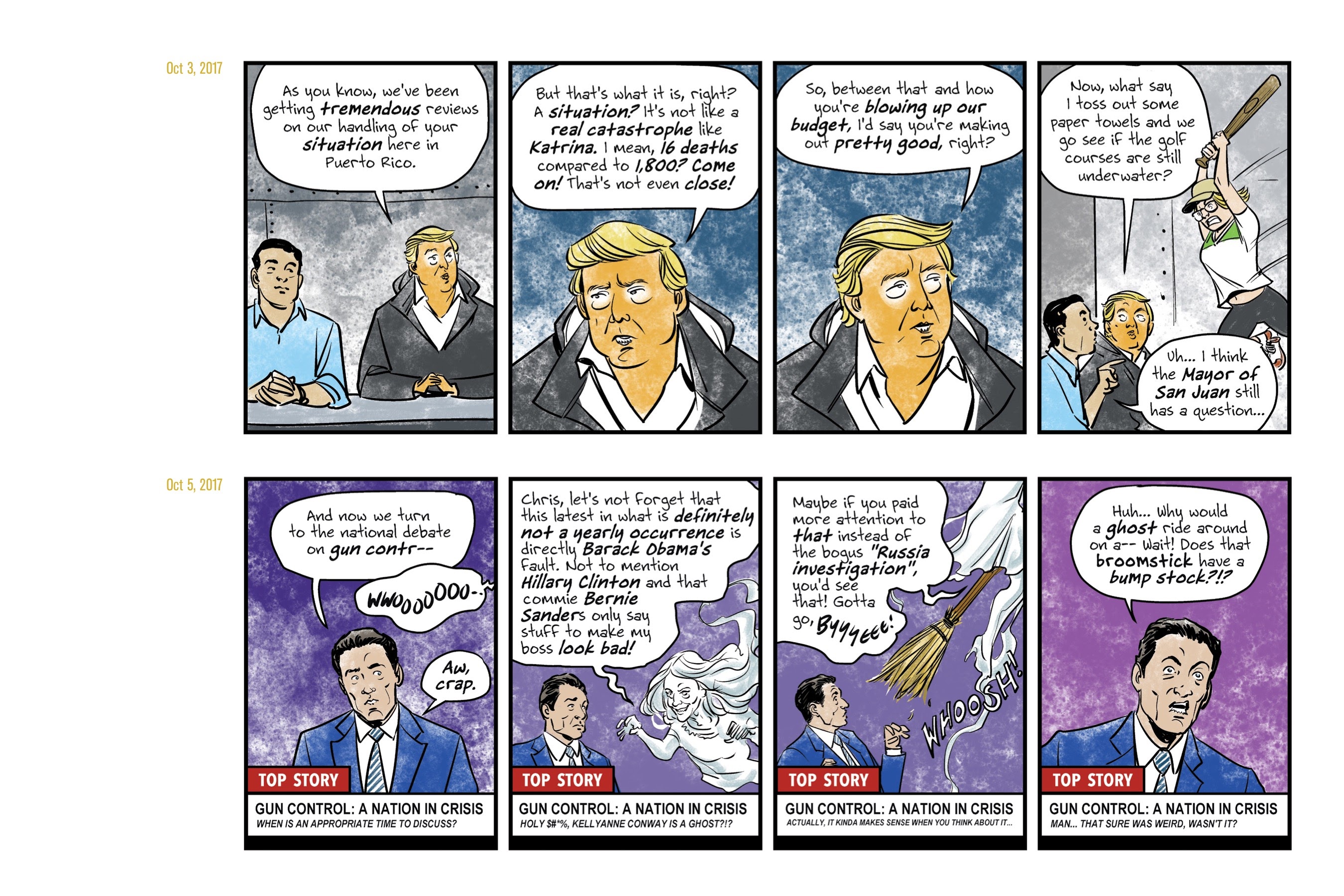 Read online Lil' Donnie: Executive Privilege comic -  Issue # TPB - 54