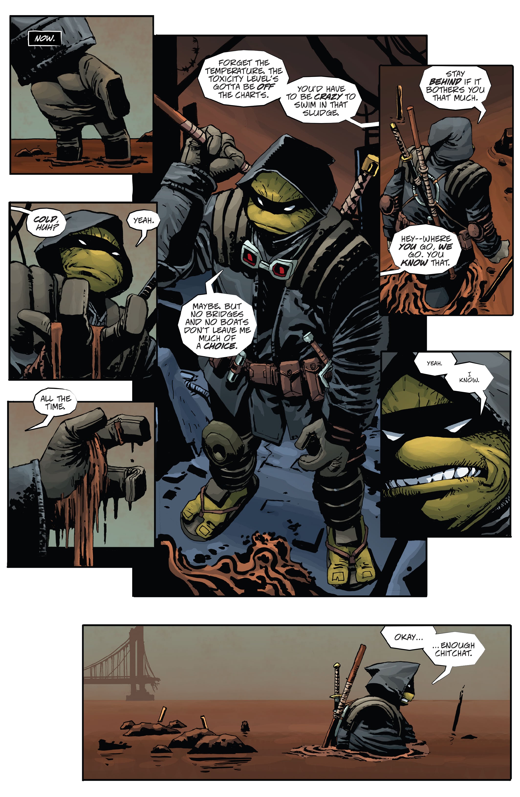 Read online Teenage Mutant Ninja Turtles: The Last Ronin comic -  Issue # _Director's Cut - 3