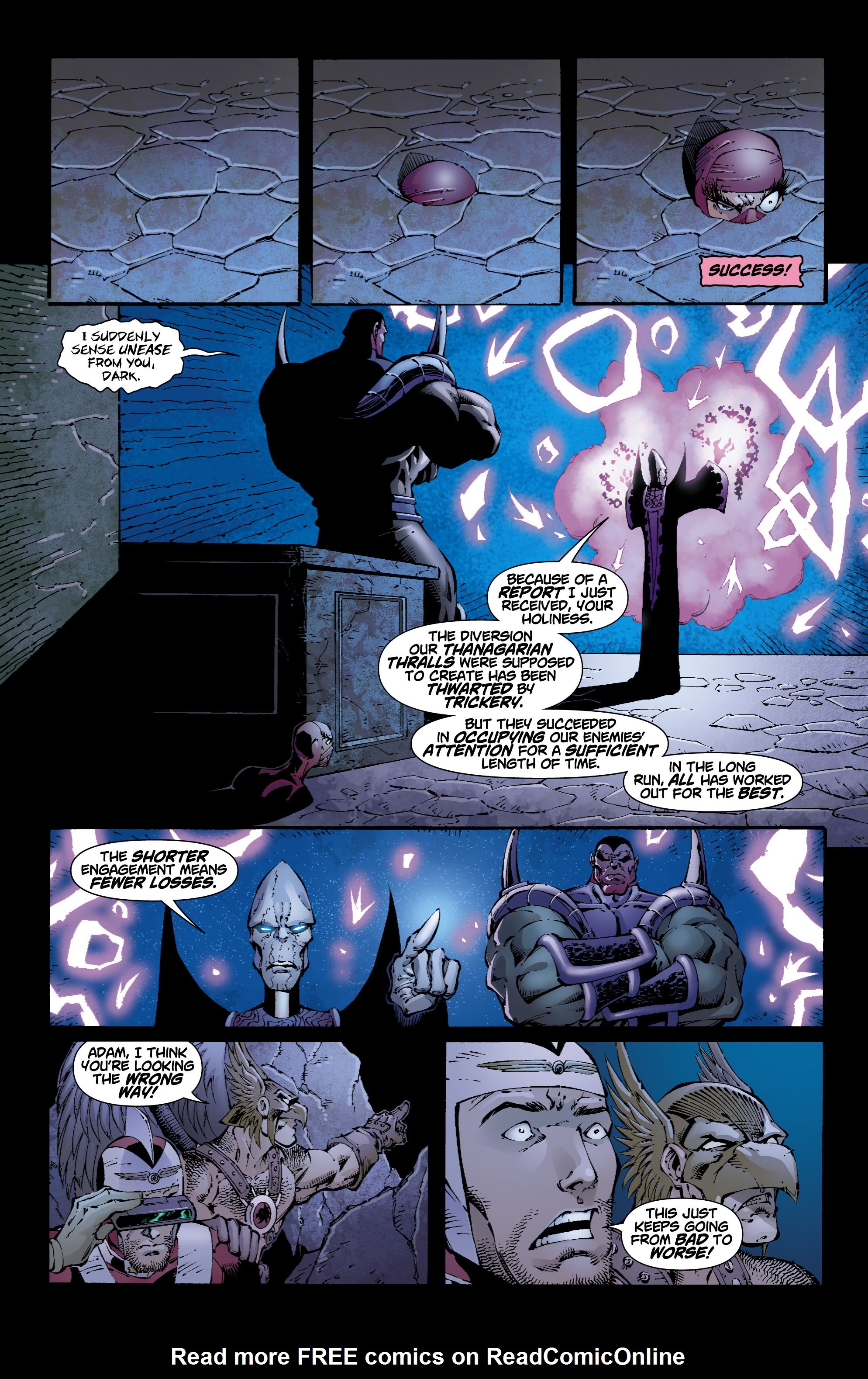 Read online Rann/Thanagar Holy War comic -  Issue #5 - 24