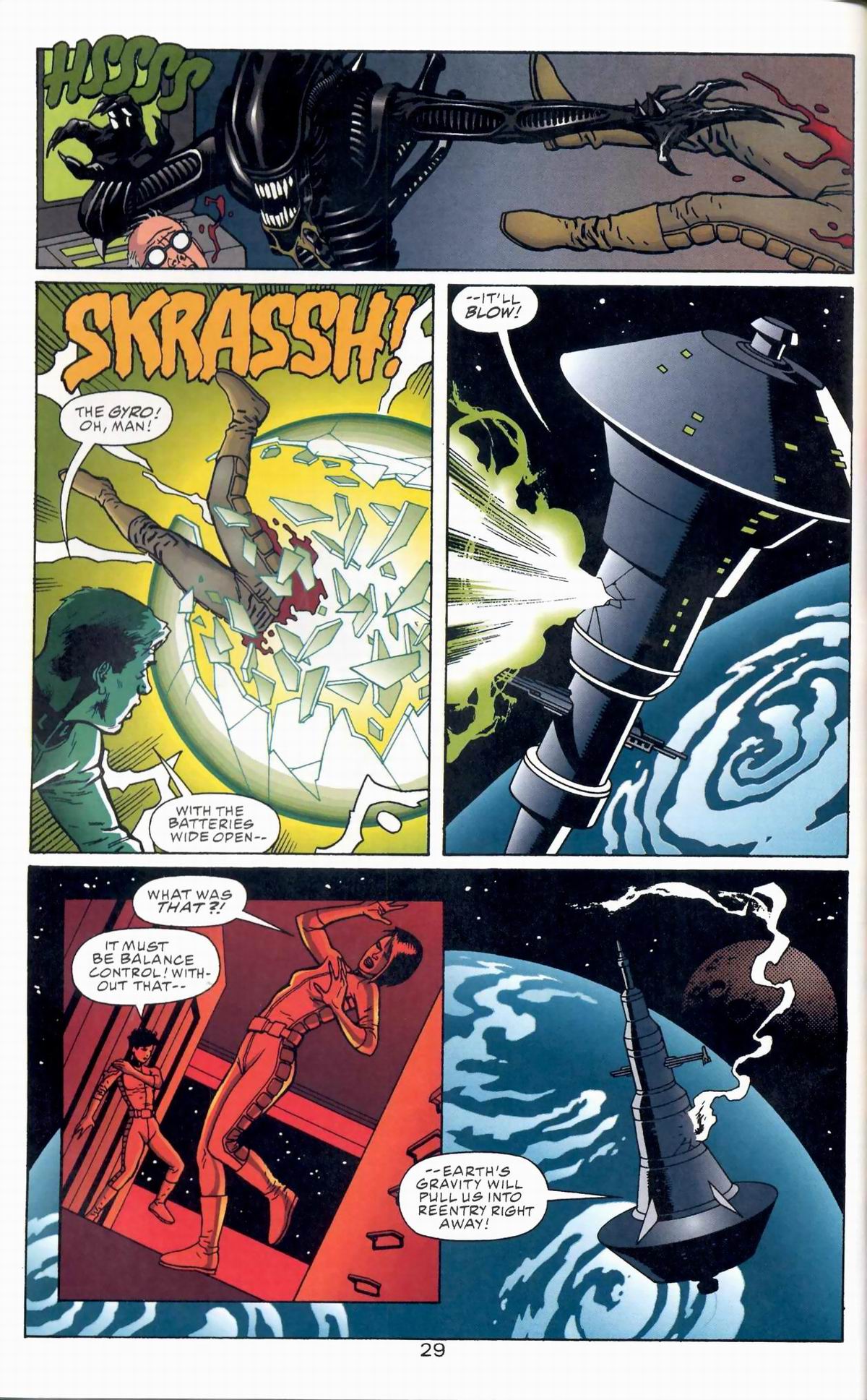 Read online Superman vs. Aliens comic -  Issue #3 - 32