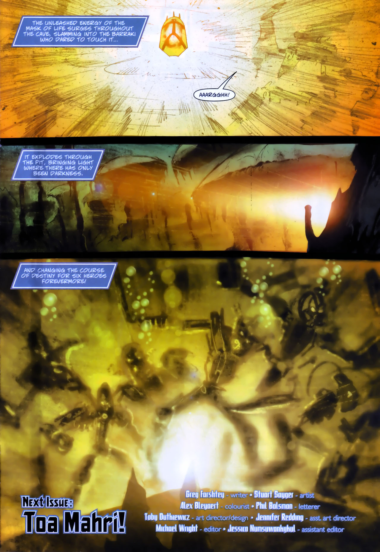 Read online Bionicle: Ignition comic -  Issue #8 - 10