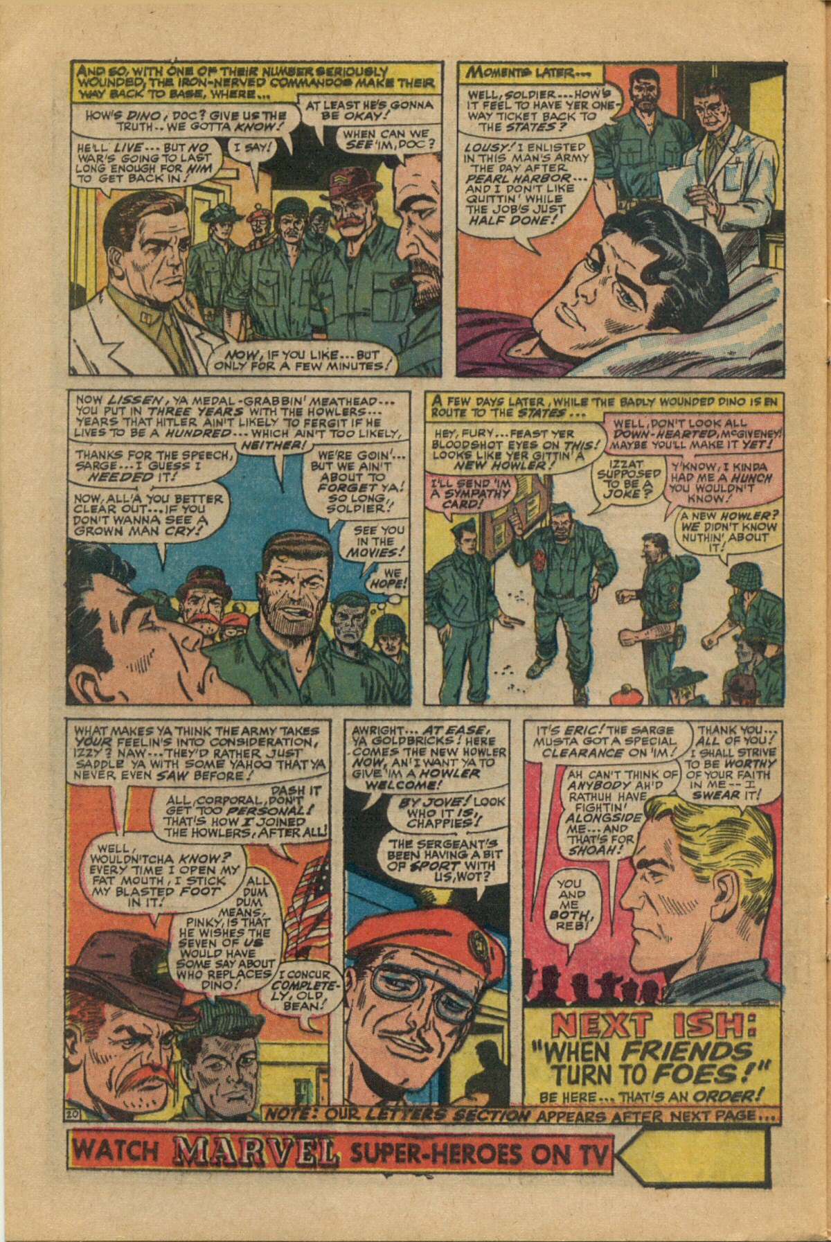 Read online Sgt. Fury comic -  Issue #35 - 28