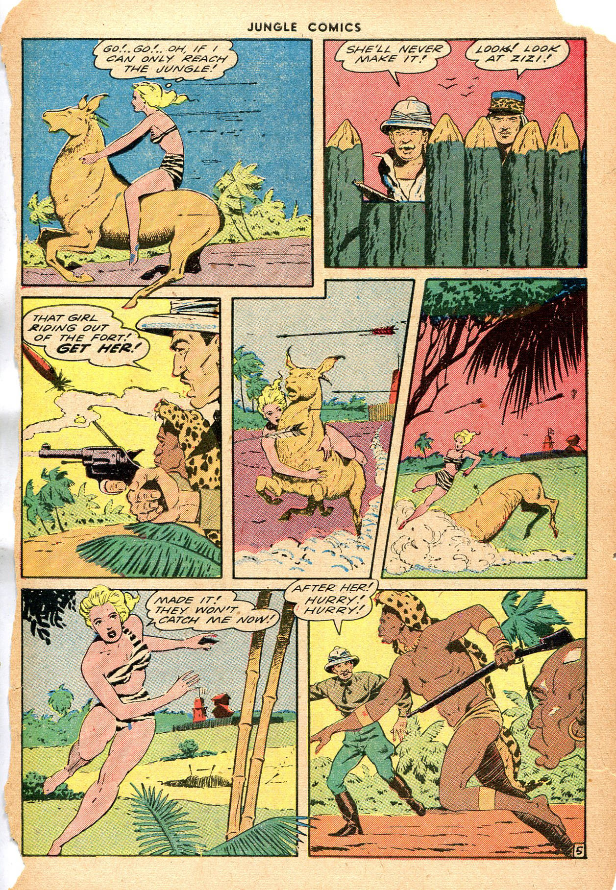Read online Jungle Comics comic -  Issue #55 - 48