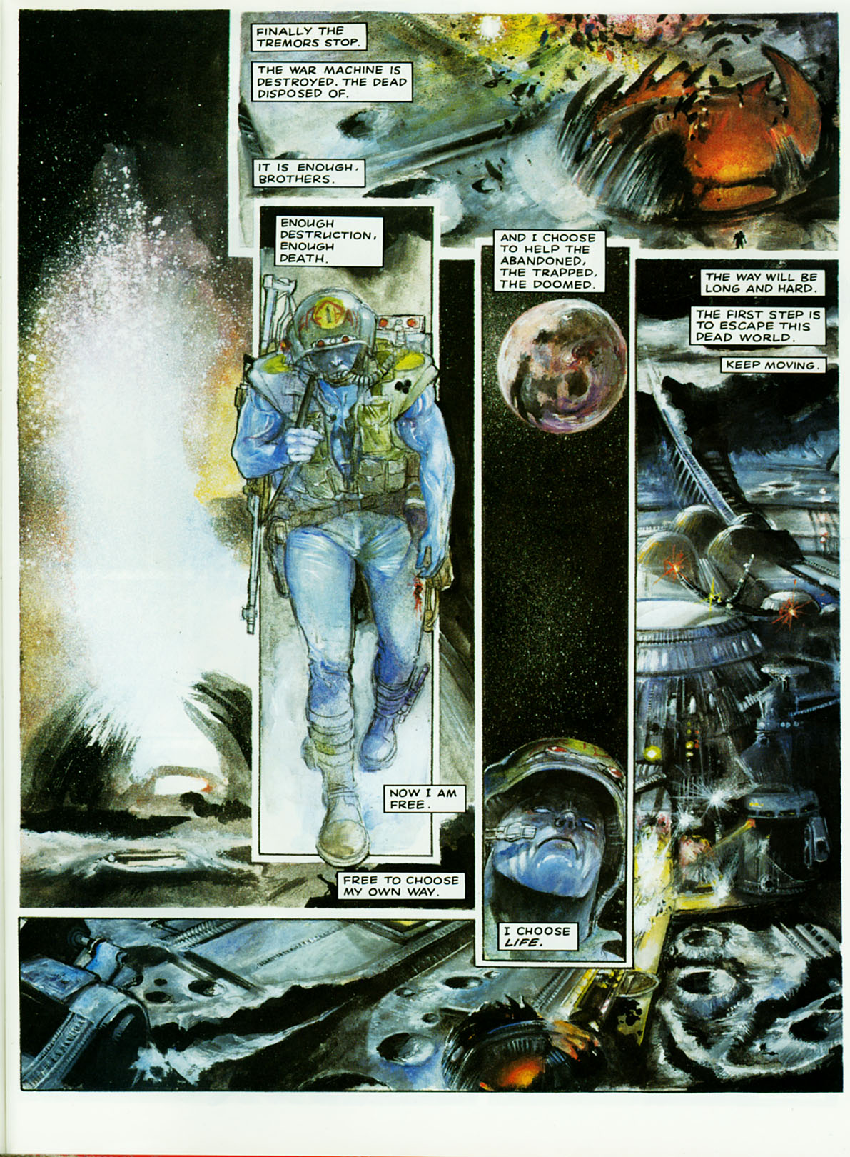 Read online Rogue Trooper: The War Machine comic -  Issue # TPB - 70