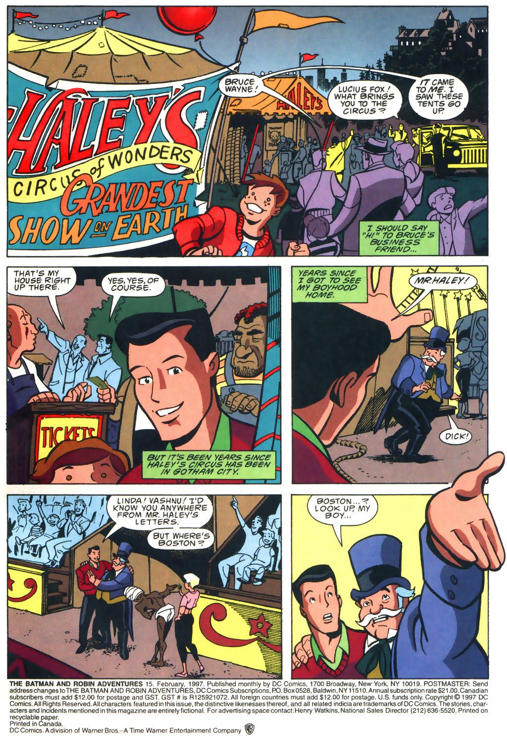 Read online The Batman and Robin Adventures comic -  Issue #15 - 2