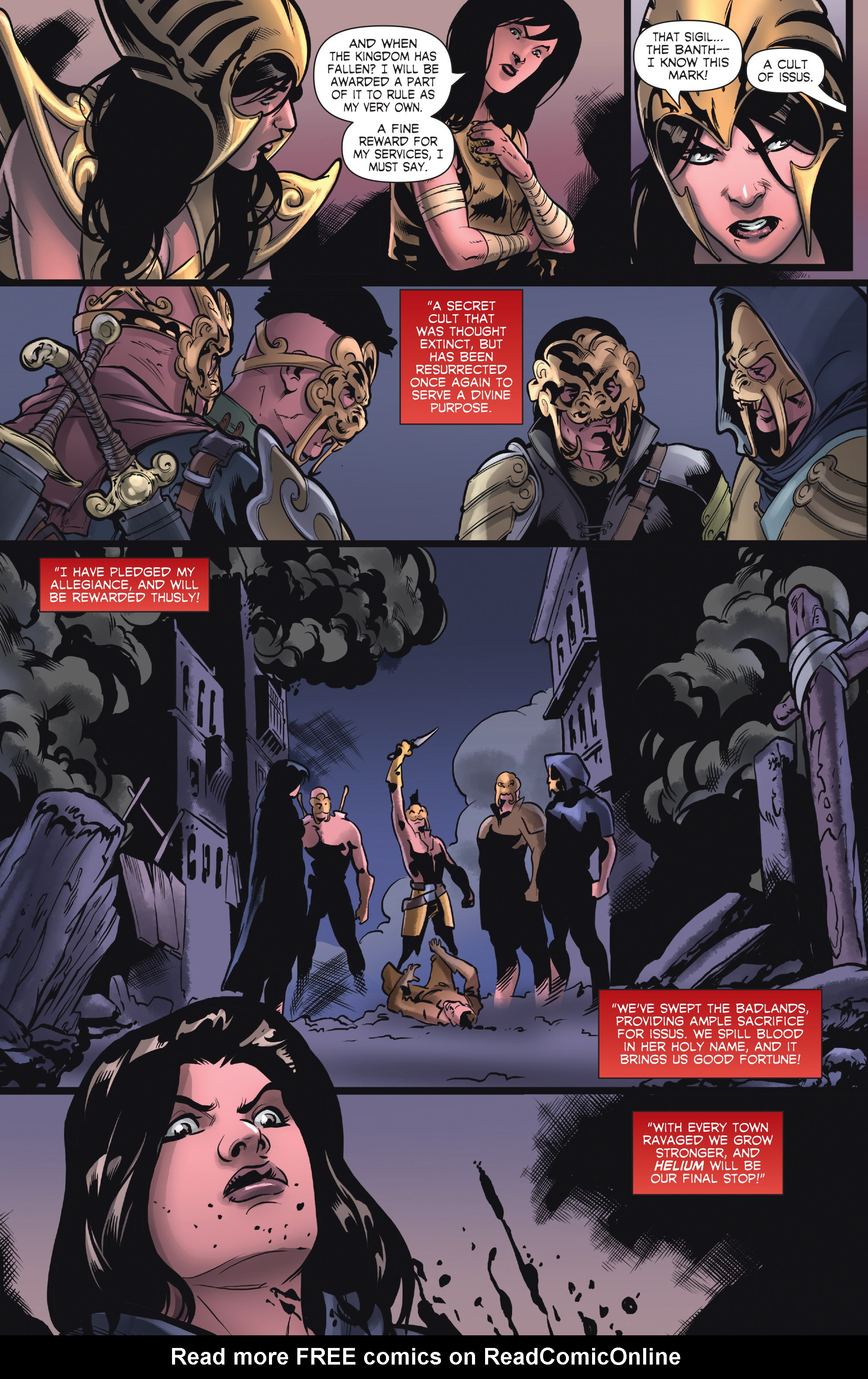 Read online Dejah Thoris comic -  Issue #4 - 14