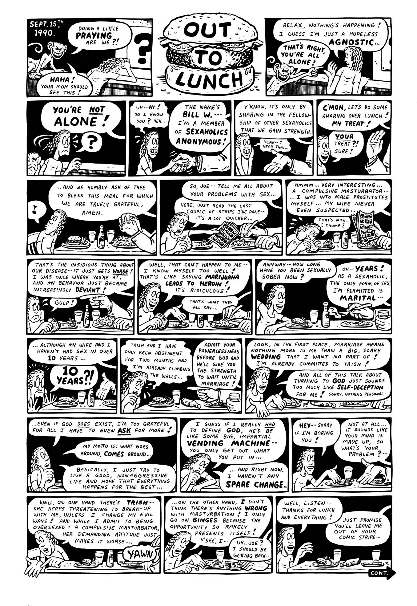 Read online Peepshow: The Cartoon Diary of Joe Matt comic -  Issue # Full - 67