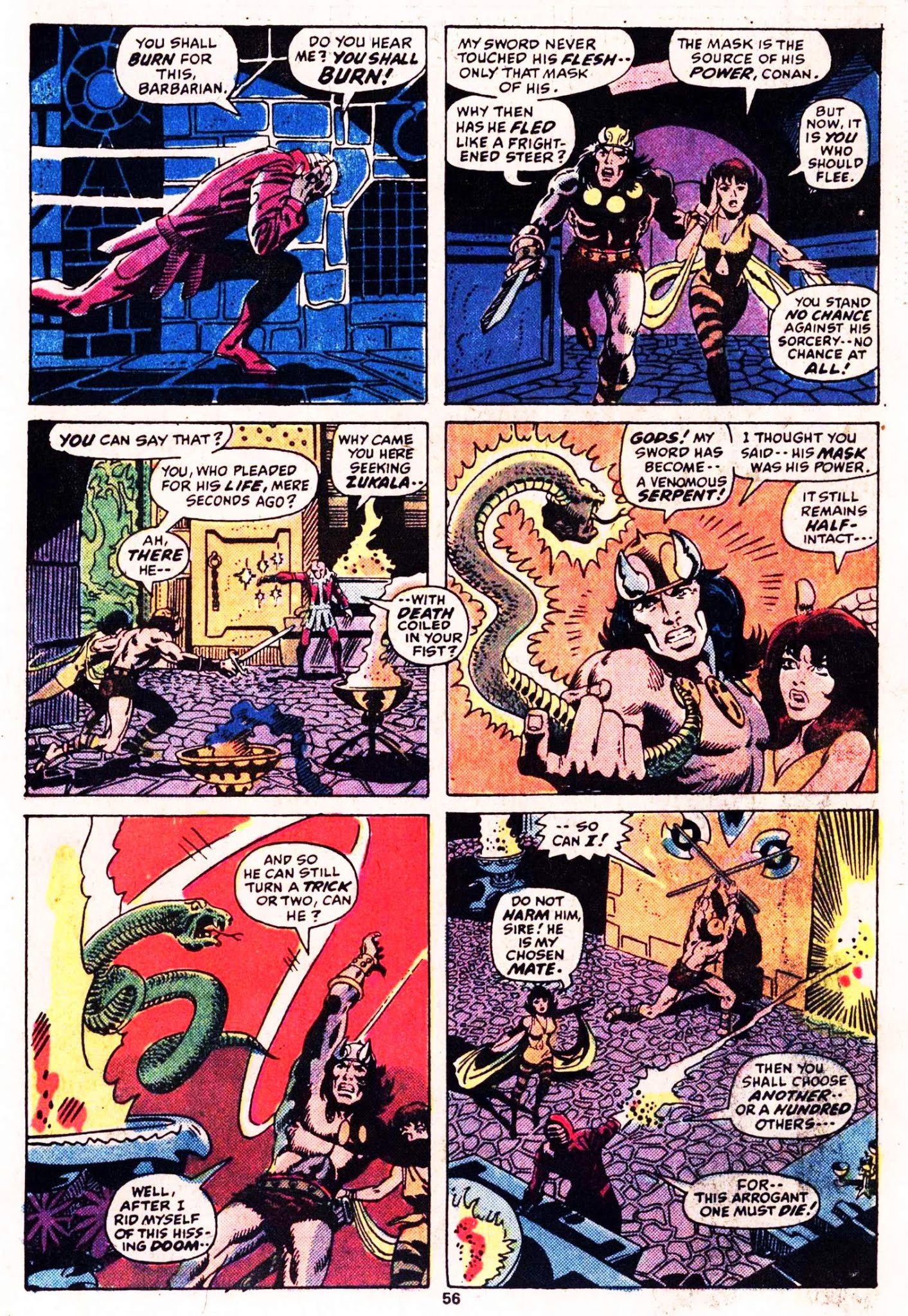 Read online Giant-Size Conan comic -  Issue #2 - 57