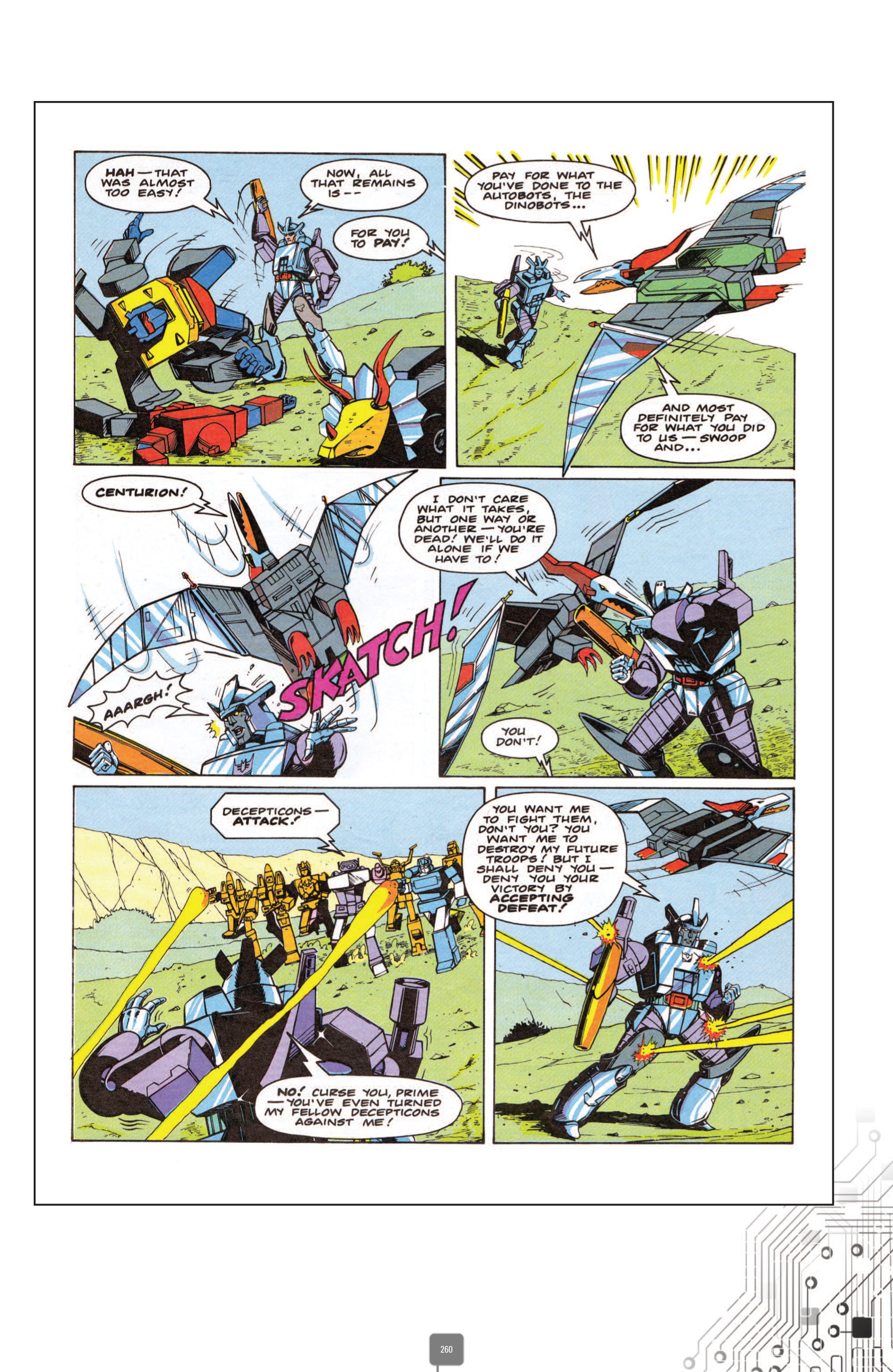 Read online The Transformers Classics UK comic -  Issue # TPB 3 - 260