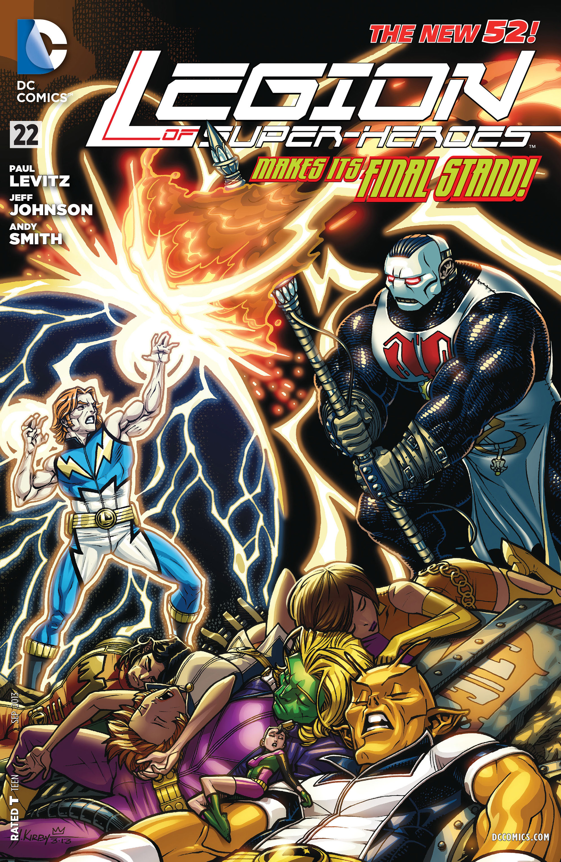 Read online Legion of Super-Heroes (2011) comic -  Issue #22 - 1